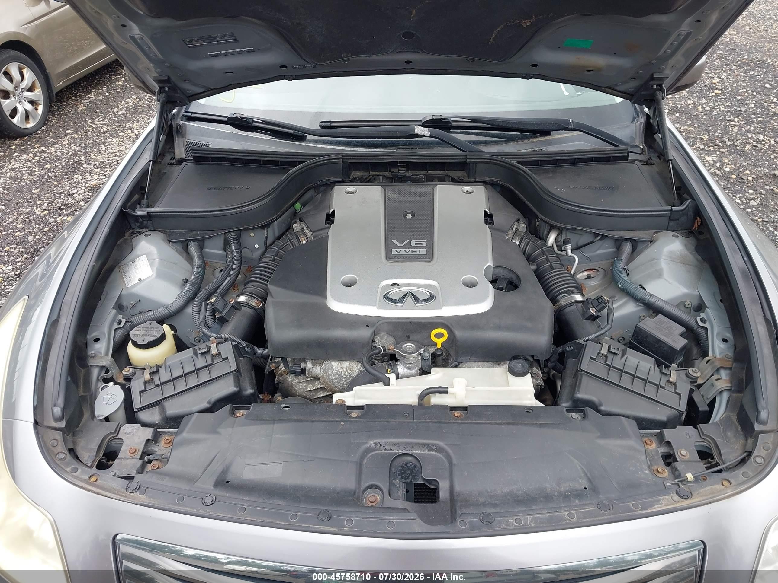 2009 Infiniti G37x   Gray vin: JNKCV61F49M364978