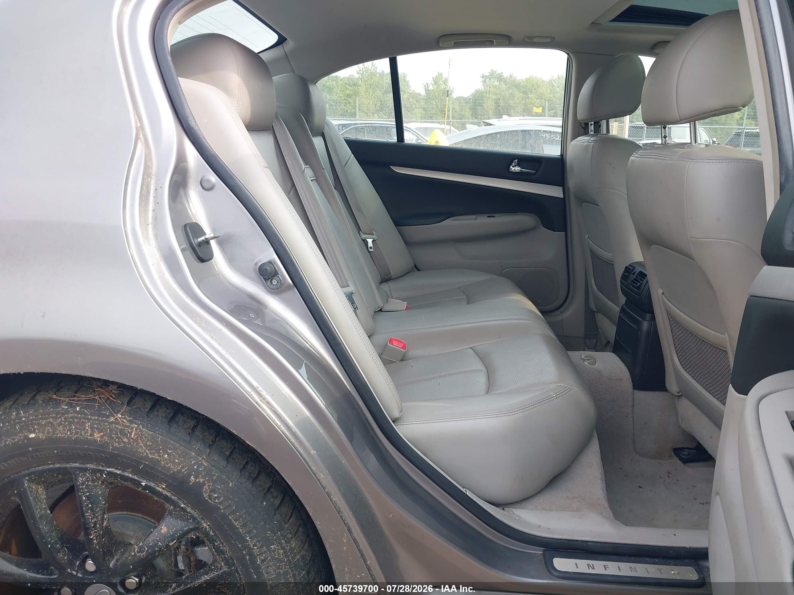 2009 Infiniti G37x   Gray vin: JNKCV61F59M050773
