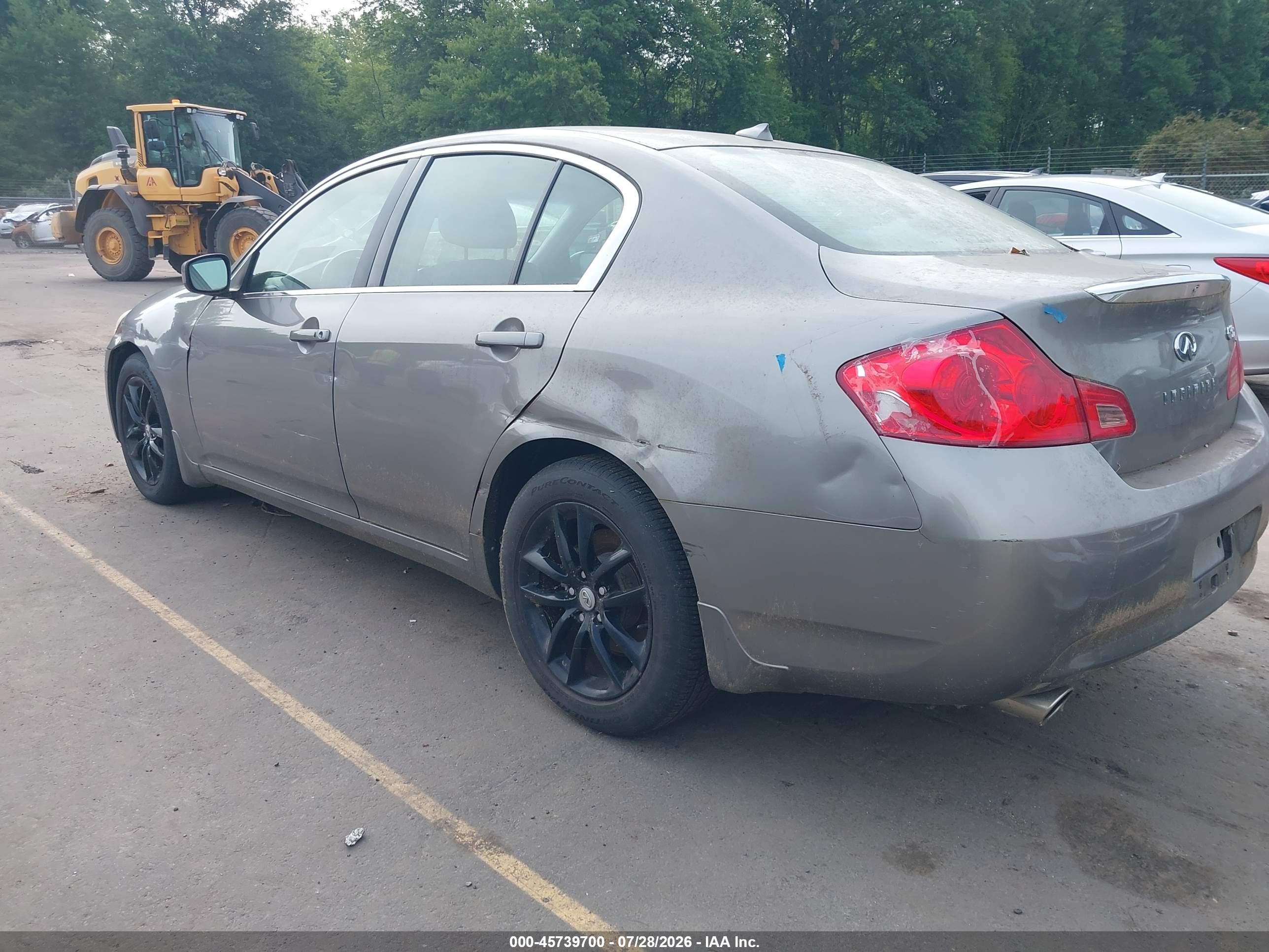 2009 Infiniti G37x   Gray vin: JNKCV61F59M050773