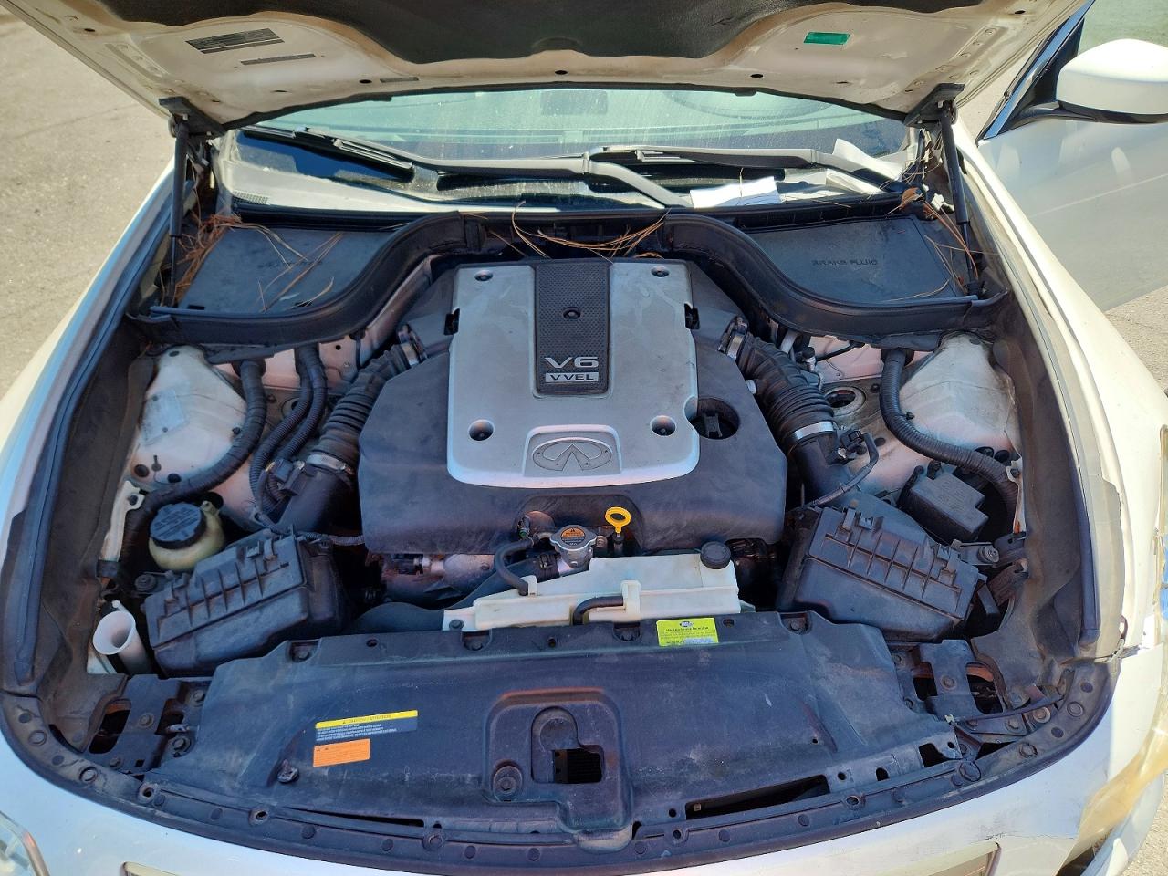 2009 Infiniti G37 Sedan X White vin: JNKCV61F59M351026