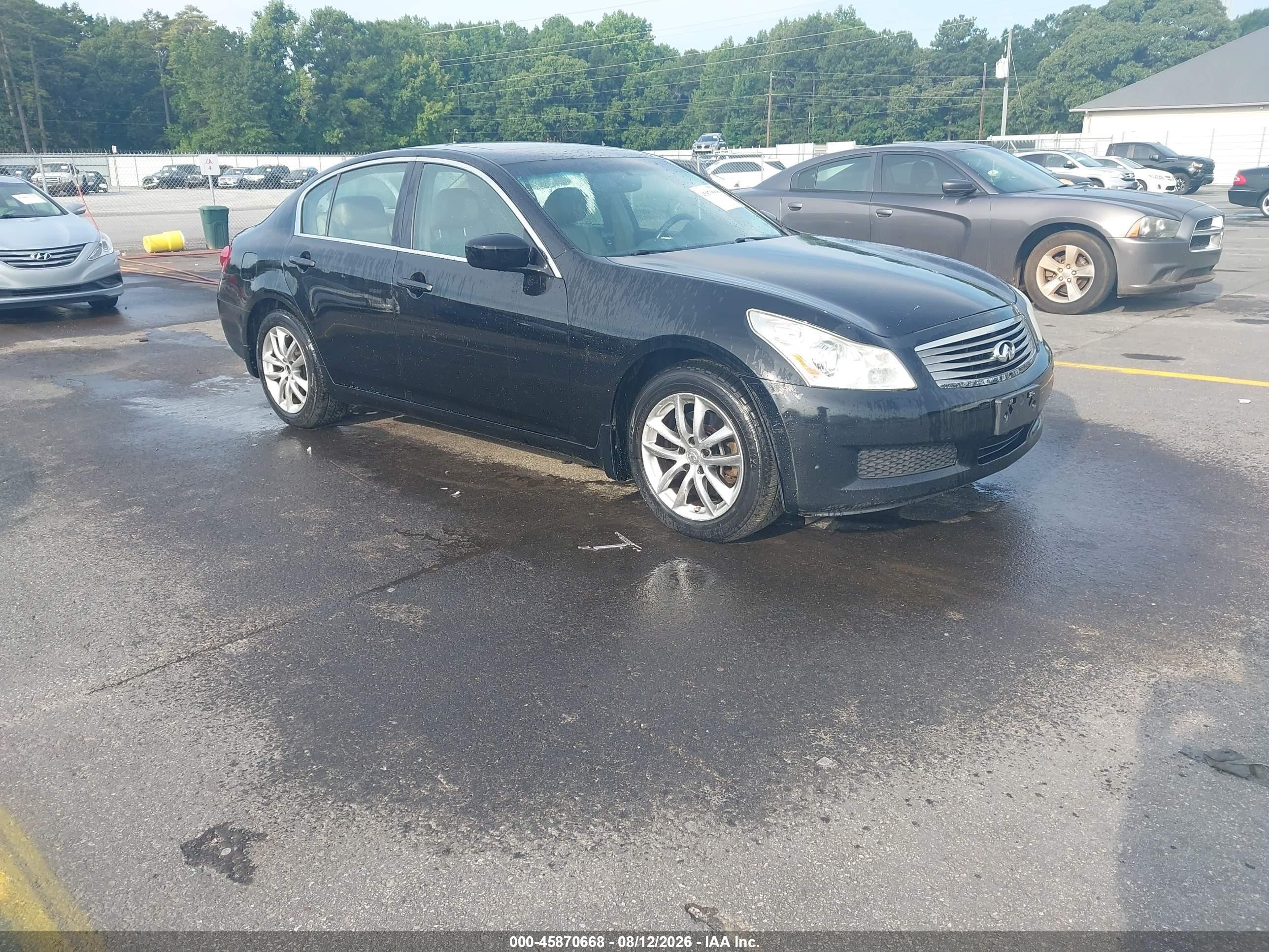 2009 Infiniti G37x Черный vin: JNKCV61F59M352905