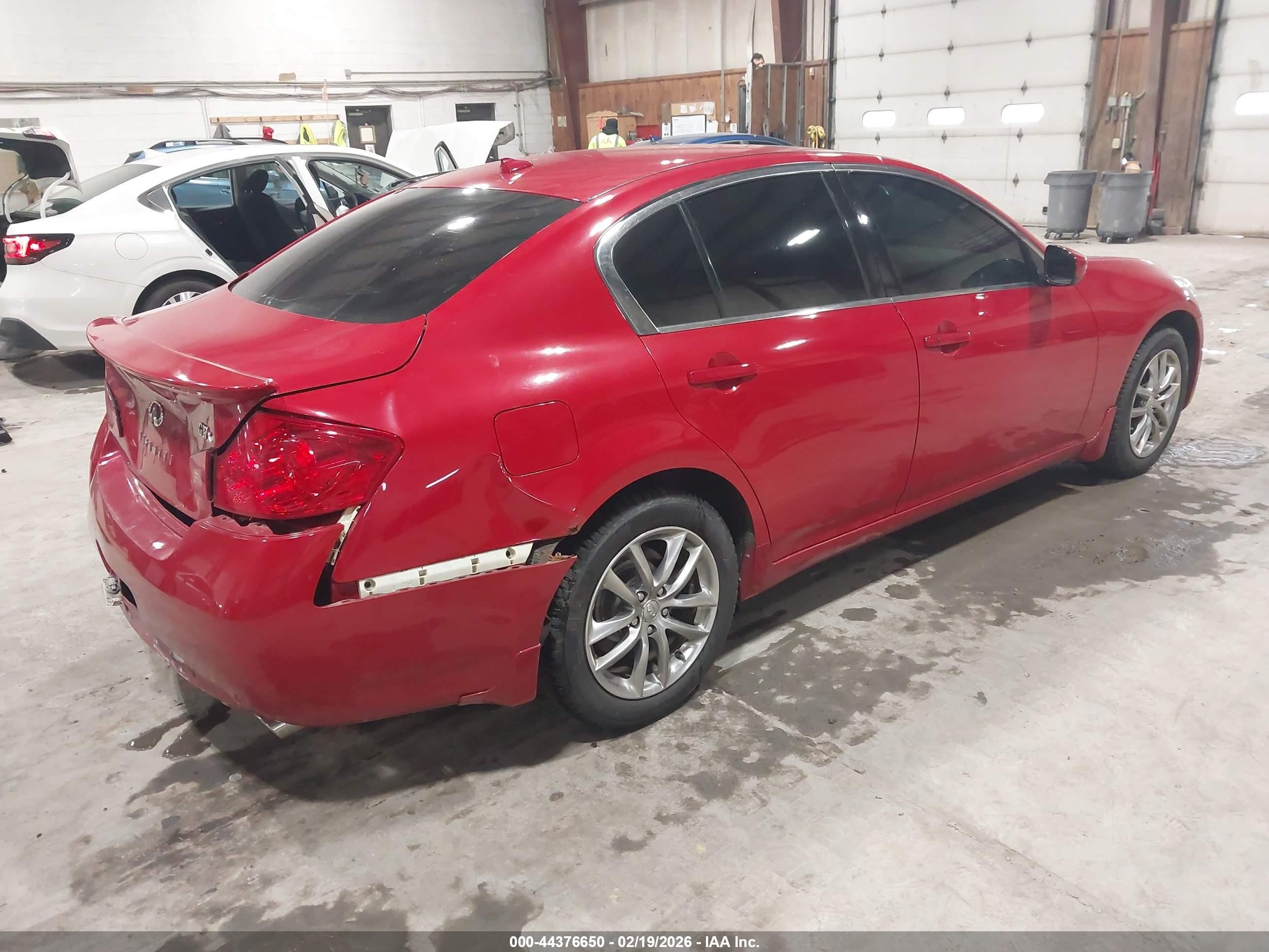 2009 Infiniti G37x   Red vin: JNKCV61F59M358350