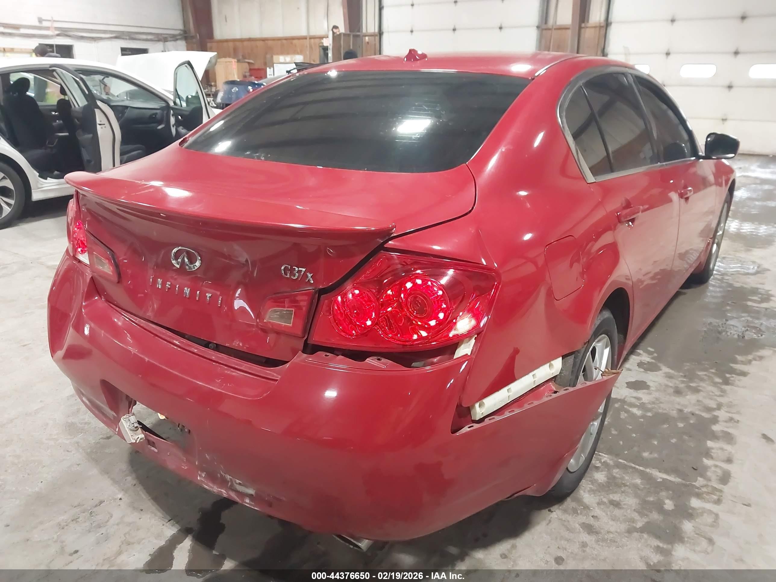 2009 Infiniti G37x   Red vin: JNKCV61F59M358350