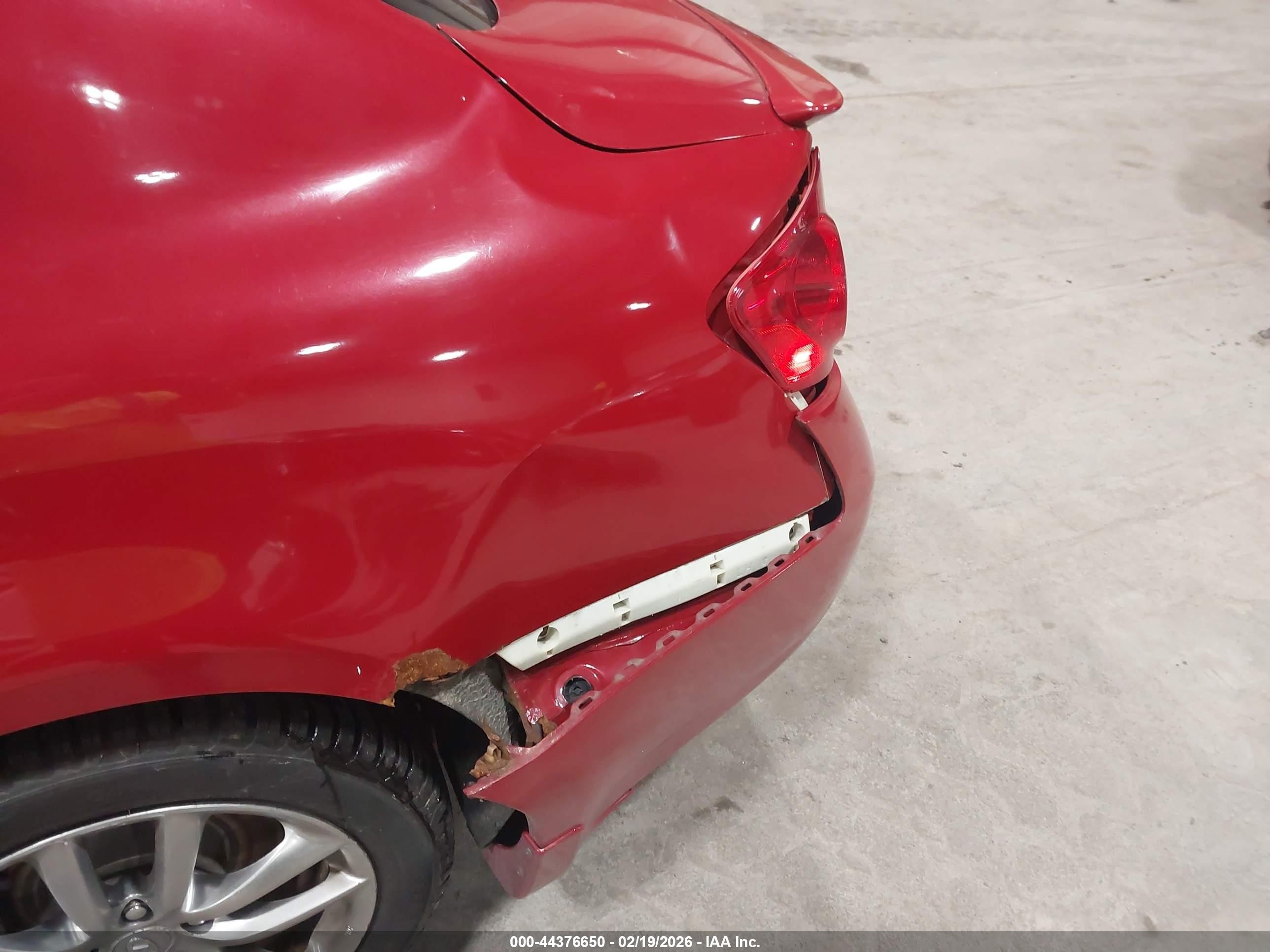2009 Infiniti G37x   Red vin: JNKCV61F59M358350