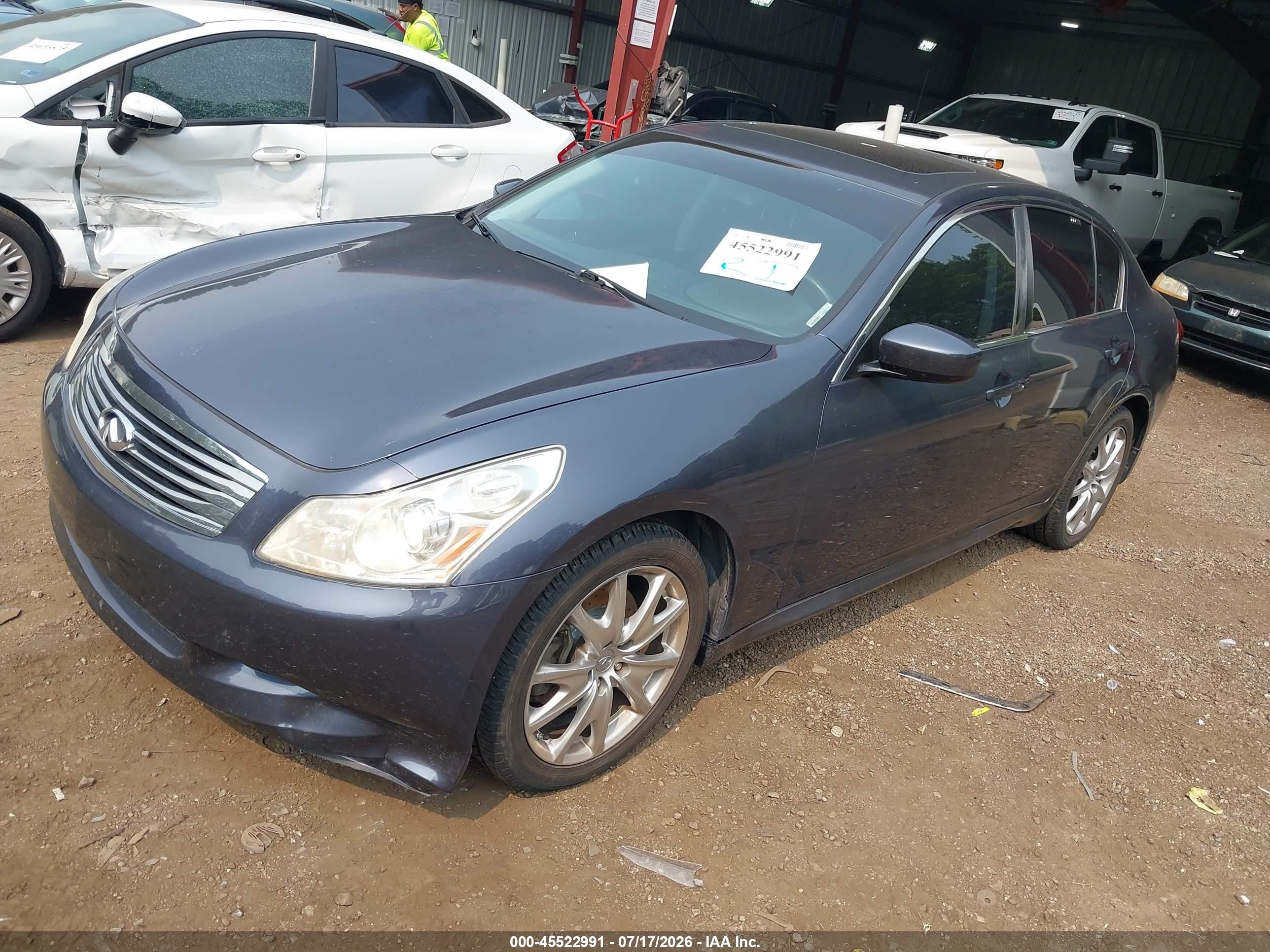 2009 Infiniti G37x   Dark Blue vin: JNKCV61F69M052564