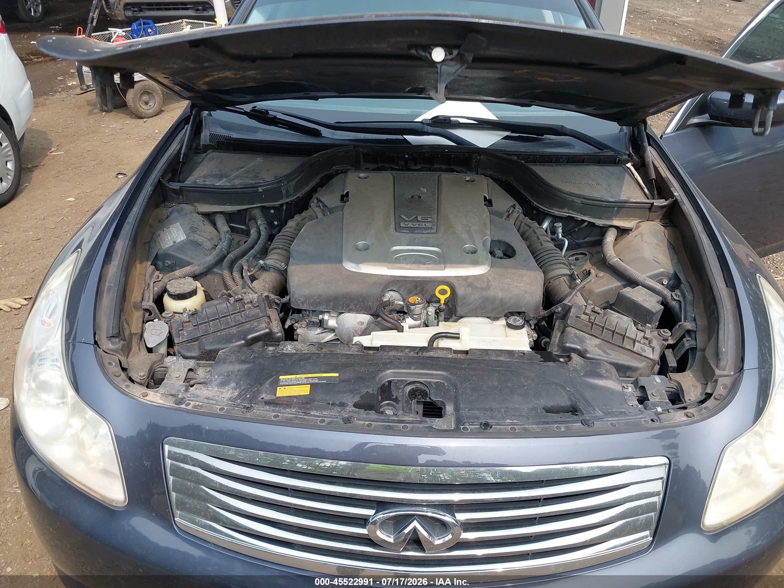 2009 Infiniti G37x   Dark Blue vin: JNKCV61F69M052564
