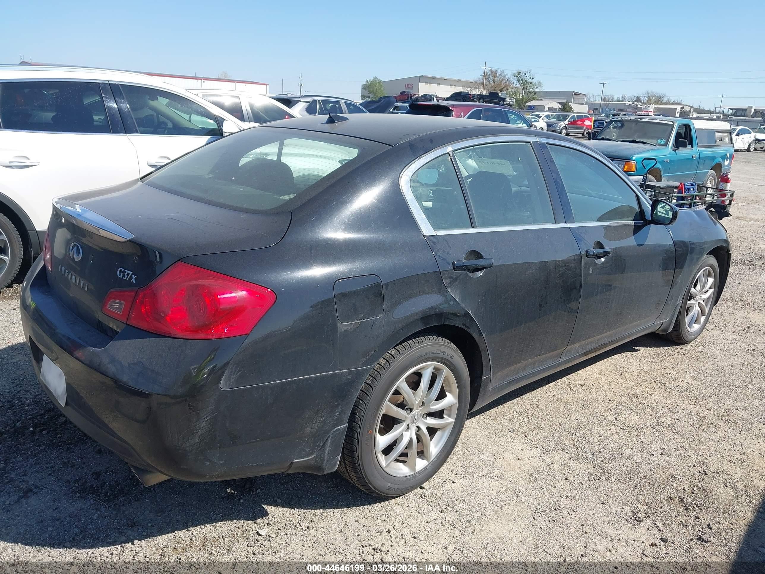 2009 Infiniti G37x   Black vin: JNKCV61F69M353478
