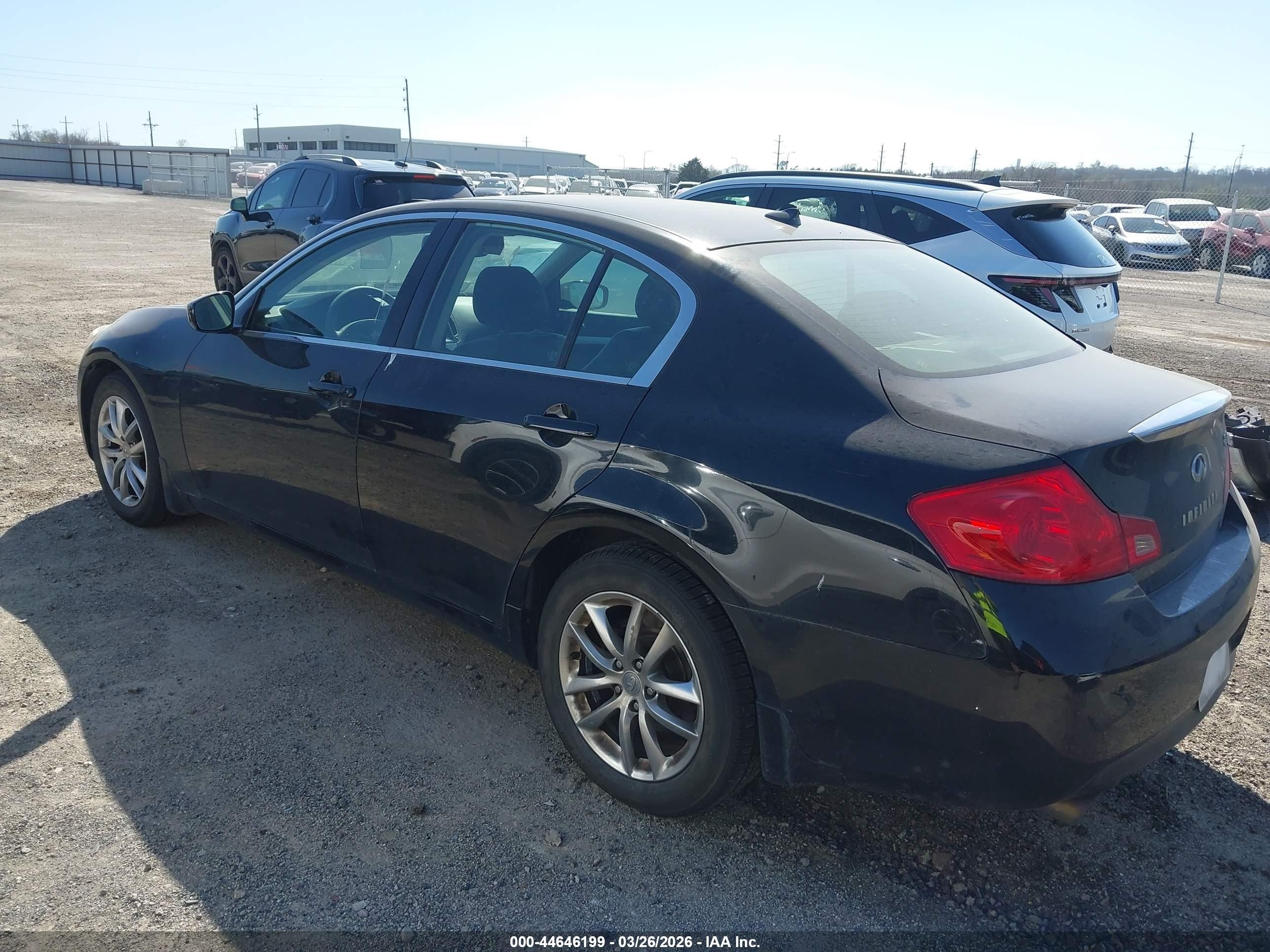 2009 Infiniti G37x   Black vin: JNKCV61F69M353478
