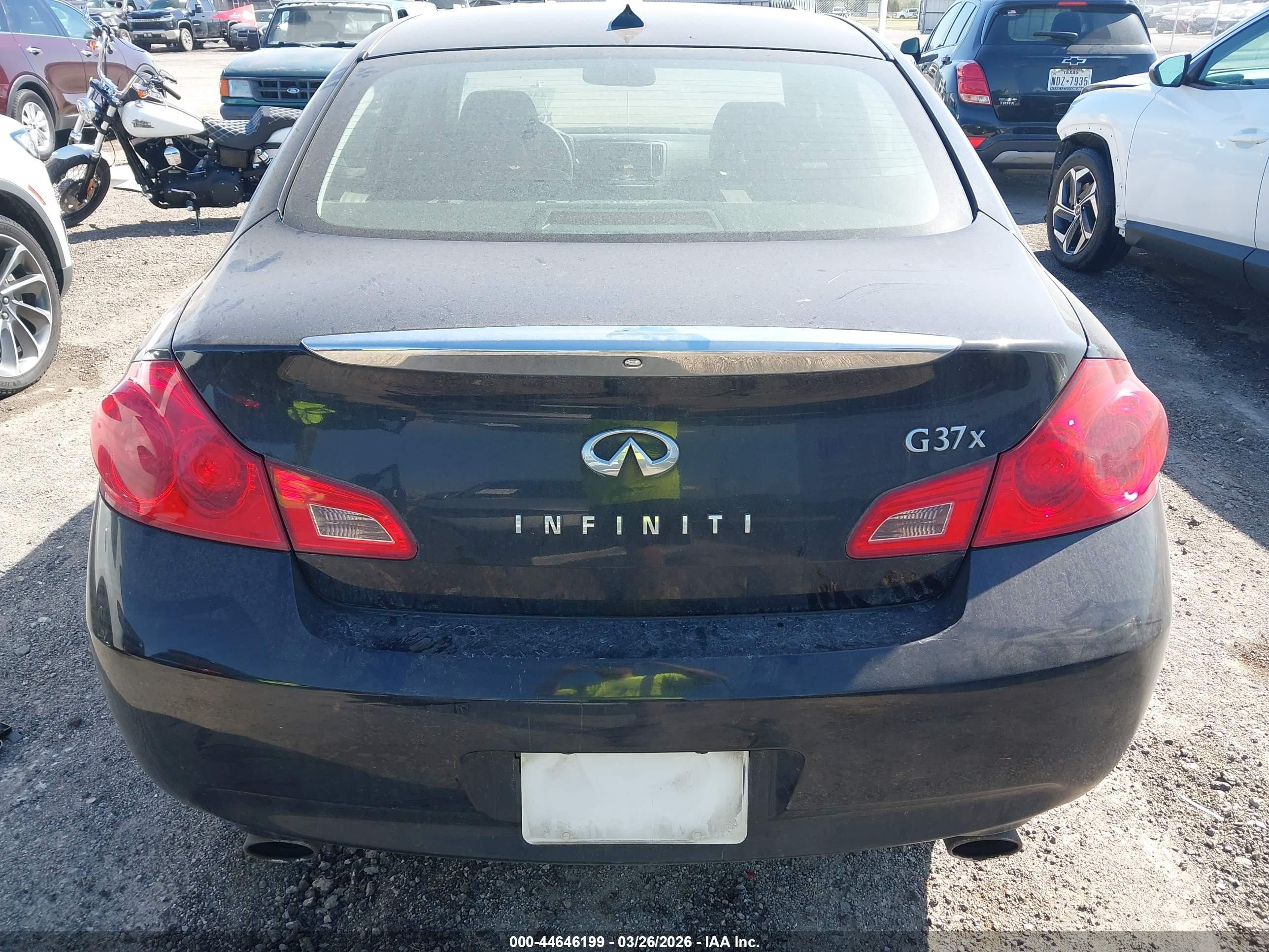 2009 Infiniti G37x   Black vin: JNKCV61F69M353478