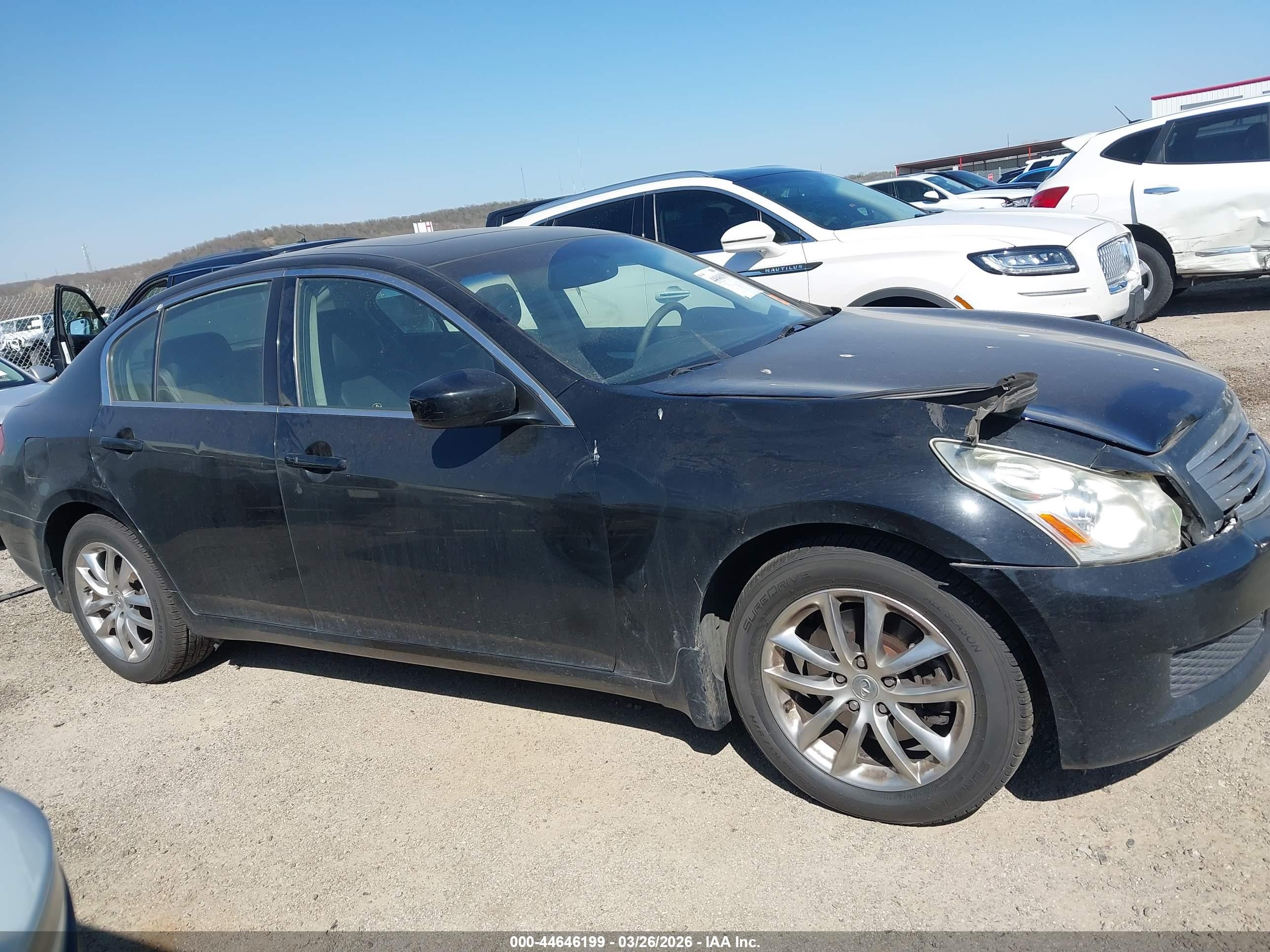 2009 Infiniti G37x   Black vin: JNKCV61F69M353478