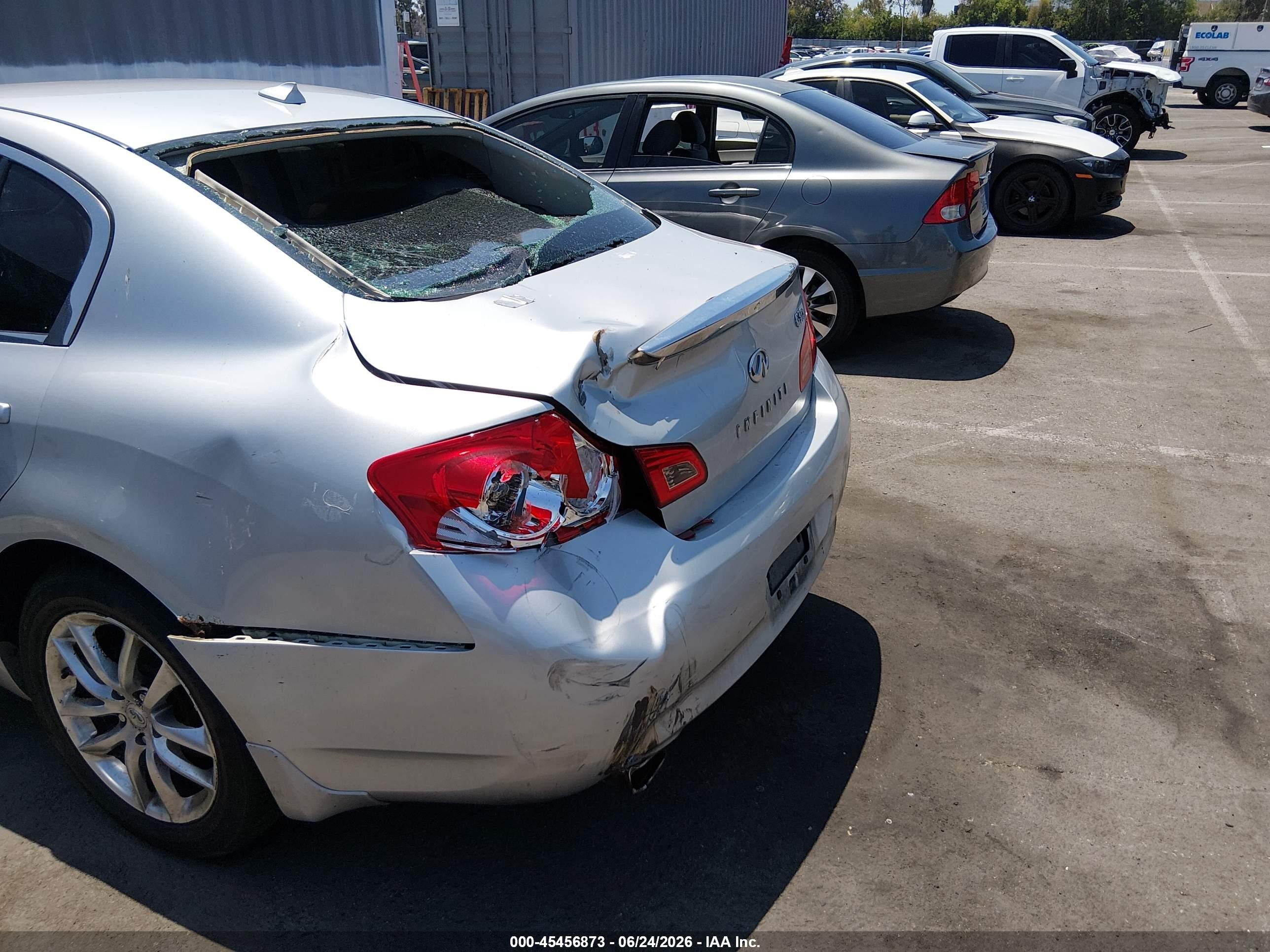 2009 Infiniti G37x   Silver vin: JNKCV61F69M357160