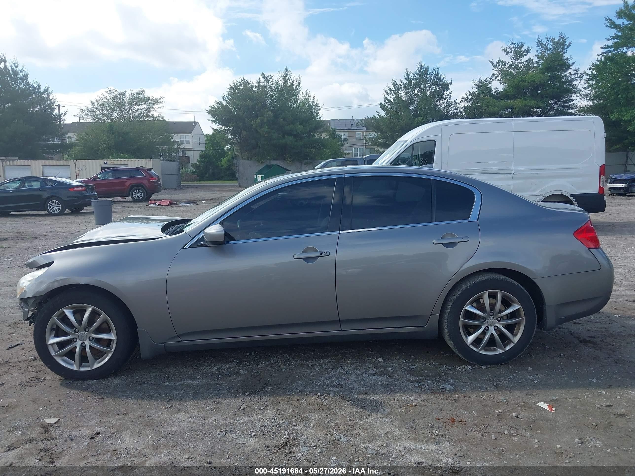 2009 Infiniti G37x   Gray vin: JNKCV61F79M050287