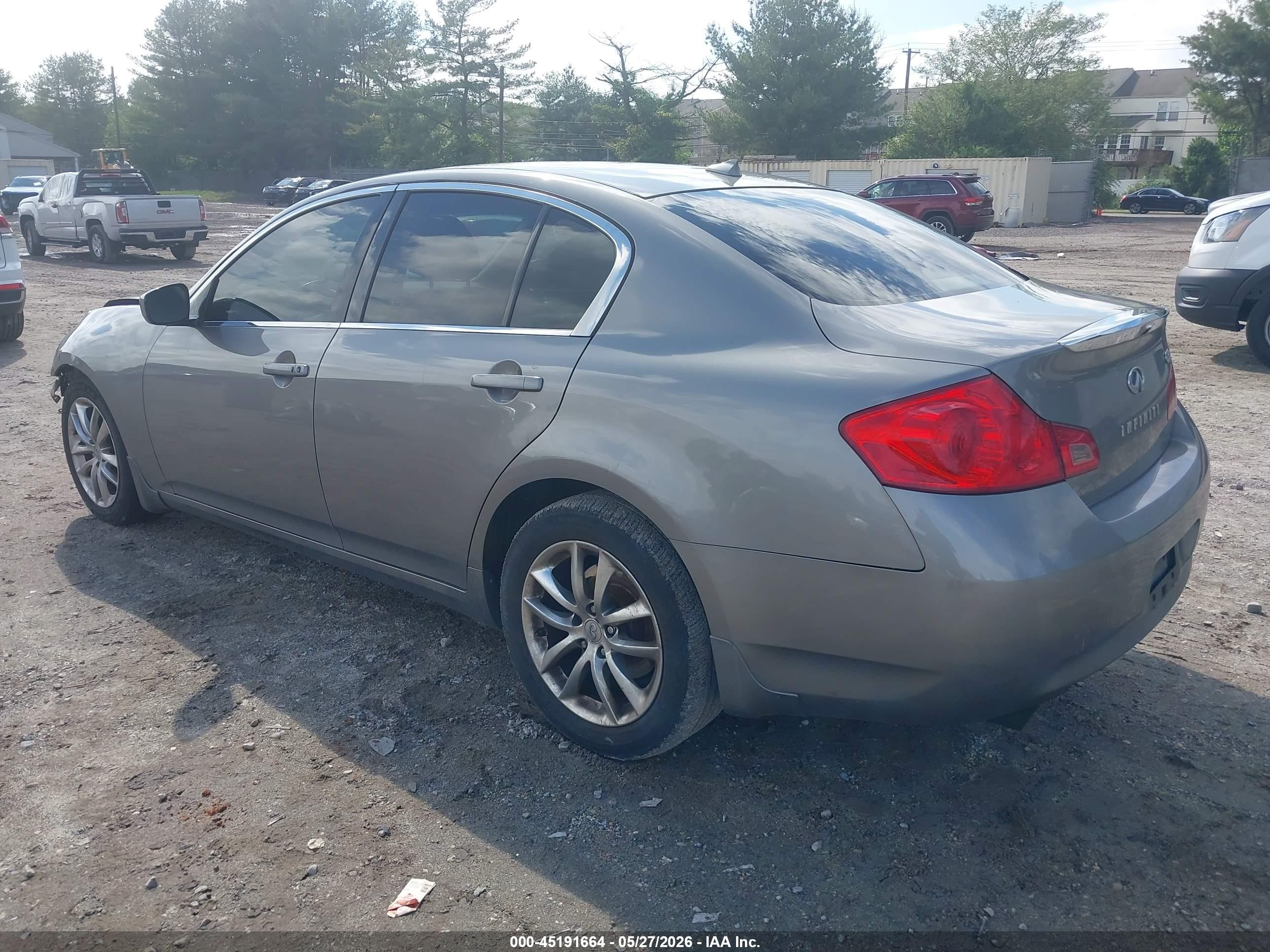 2009 Infiniti G37x   Gray vin: JNKCV61F79M050287