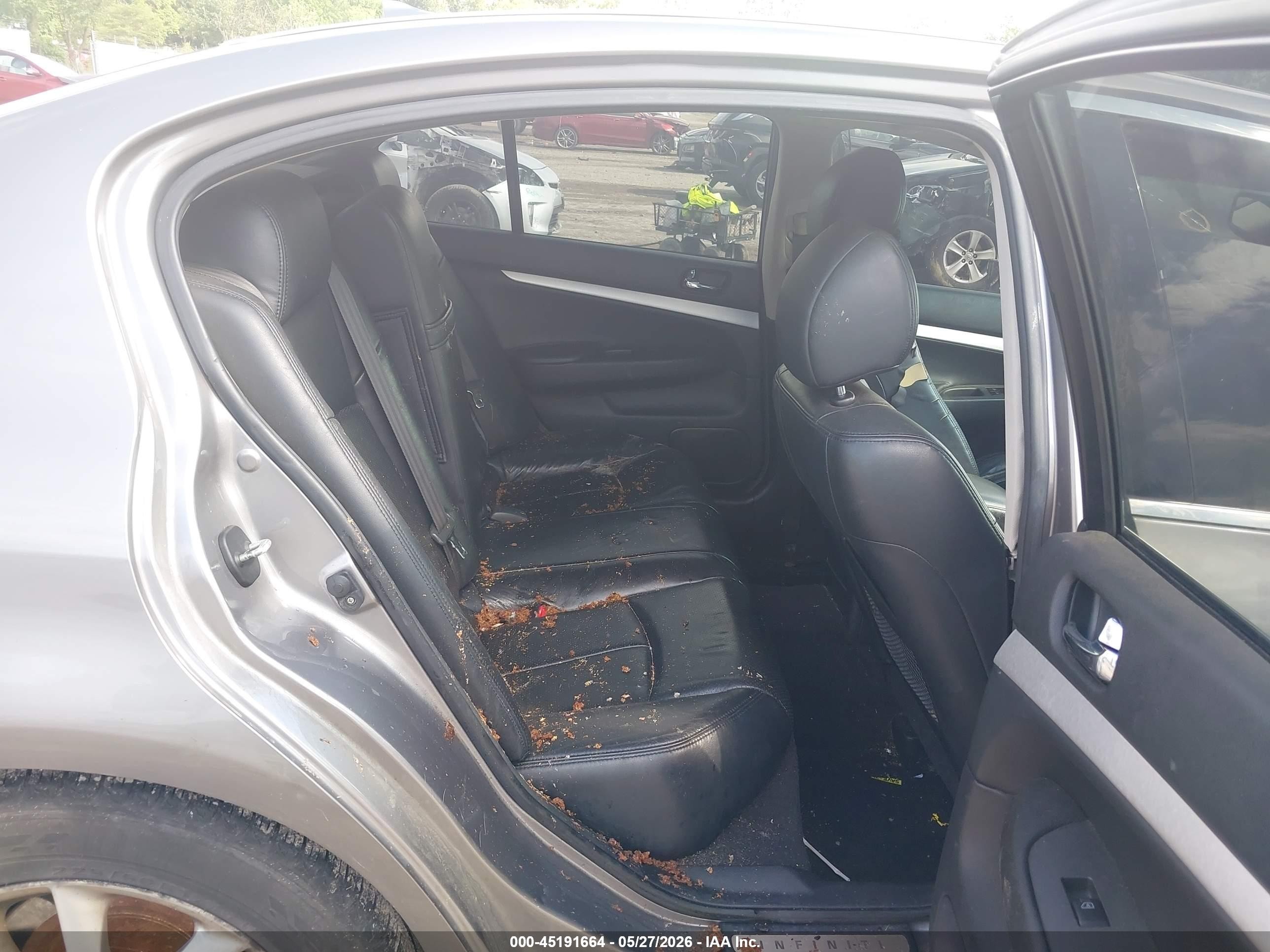 2009 Infiniti G37x   Gray vin: JNKCV61F79M050287