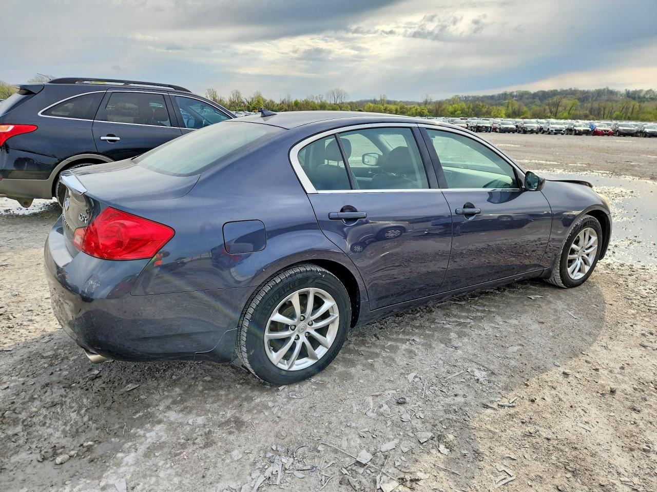 2009 Infiniti G37 Sedan X Blue vin: JNKCV61F79M353781