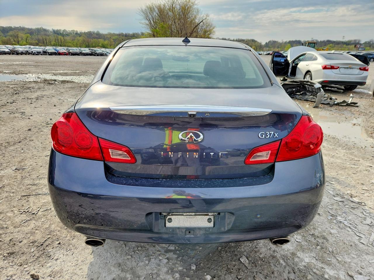 2009 Infiniti G37 Sedan X Blue vin: JNKCV61F79M353781
