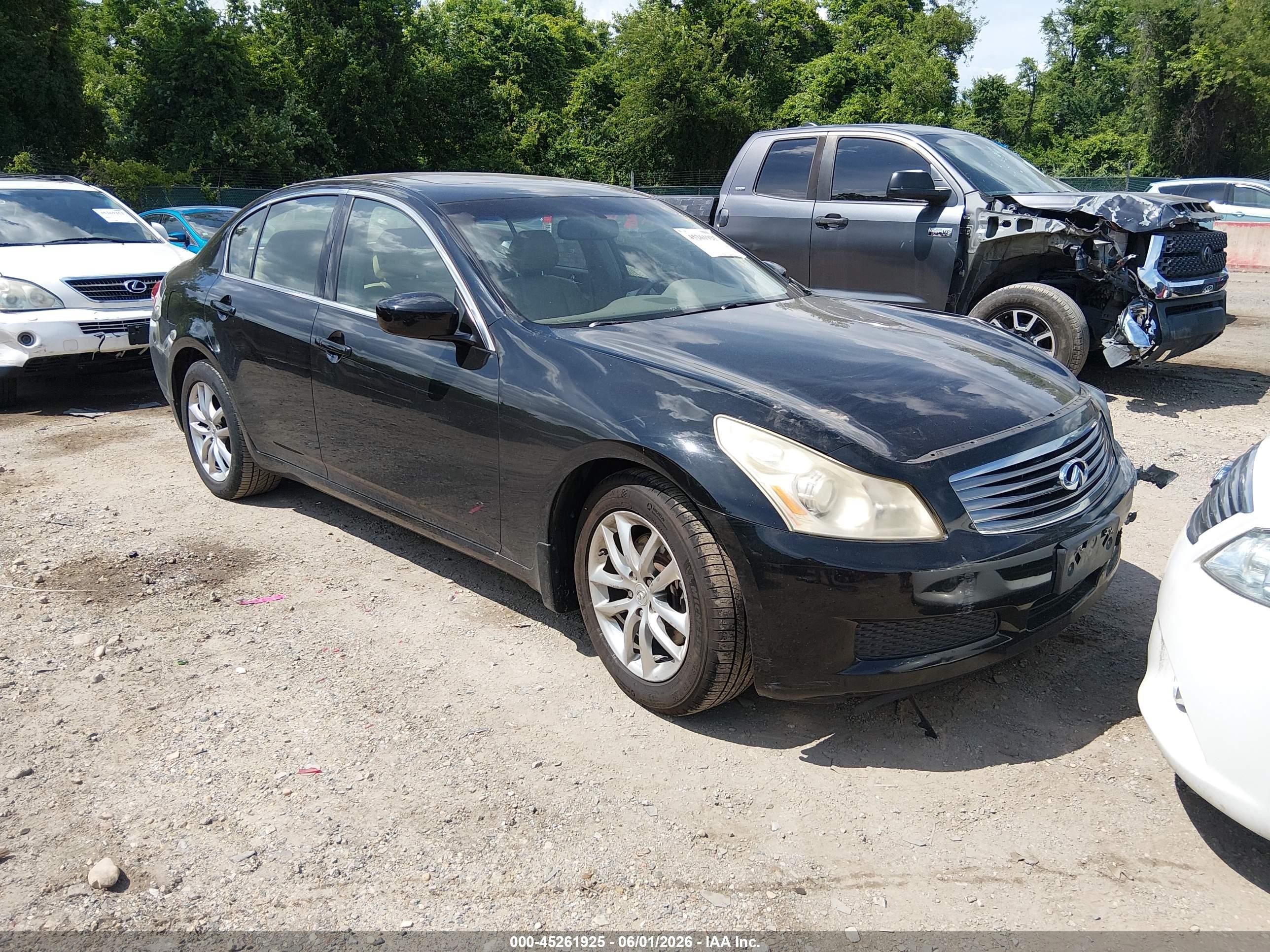 2009 Infiniti G37x   Black vin: JNKCV61F79M358172