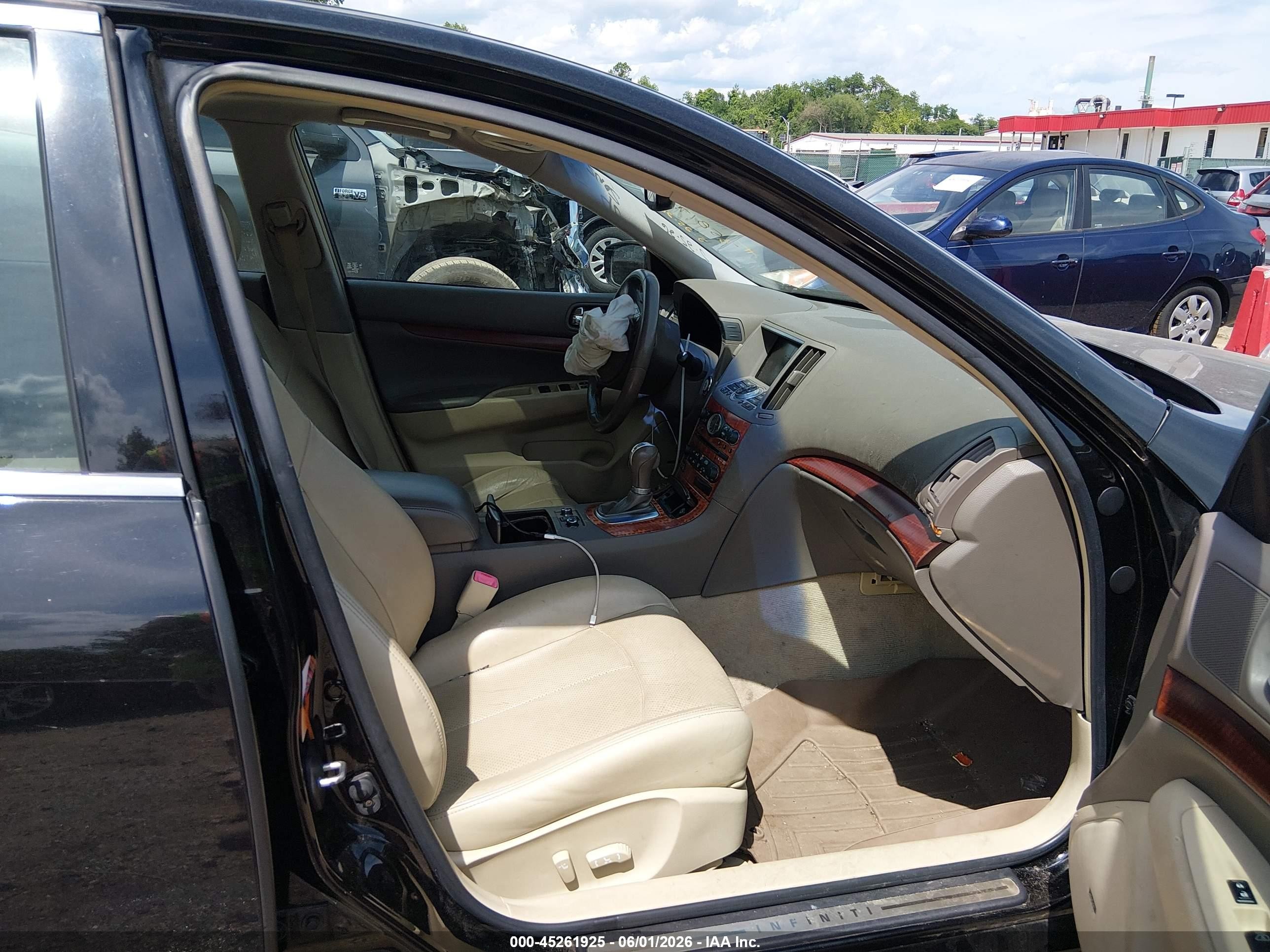 2009 Infiniti G37x   Black vin: JNKCV61F79M358172