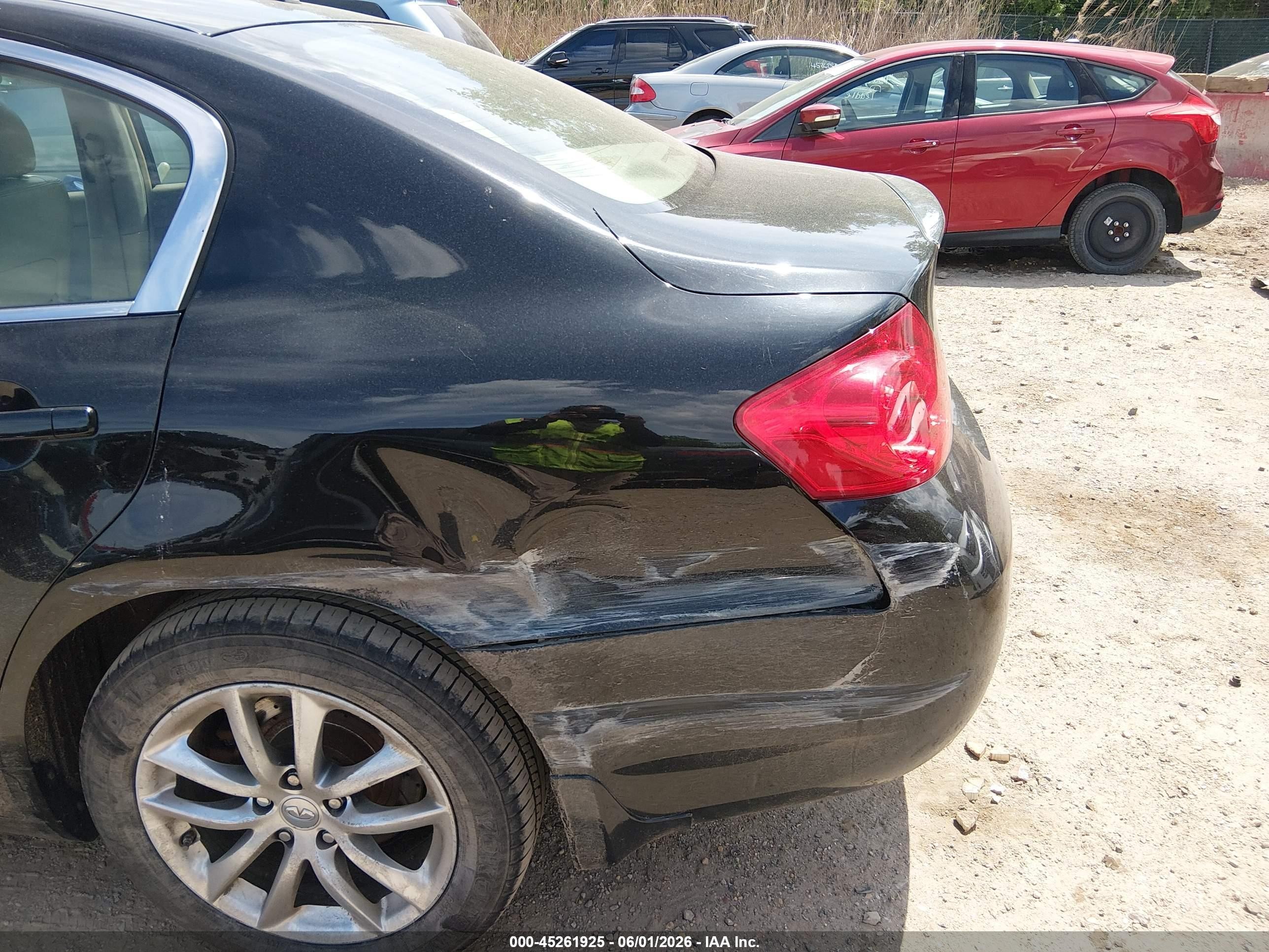 2009 Infiniti G37x   Black vin: JNKCV61F79M358172