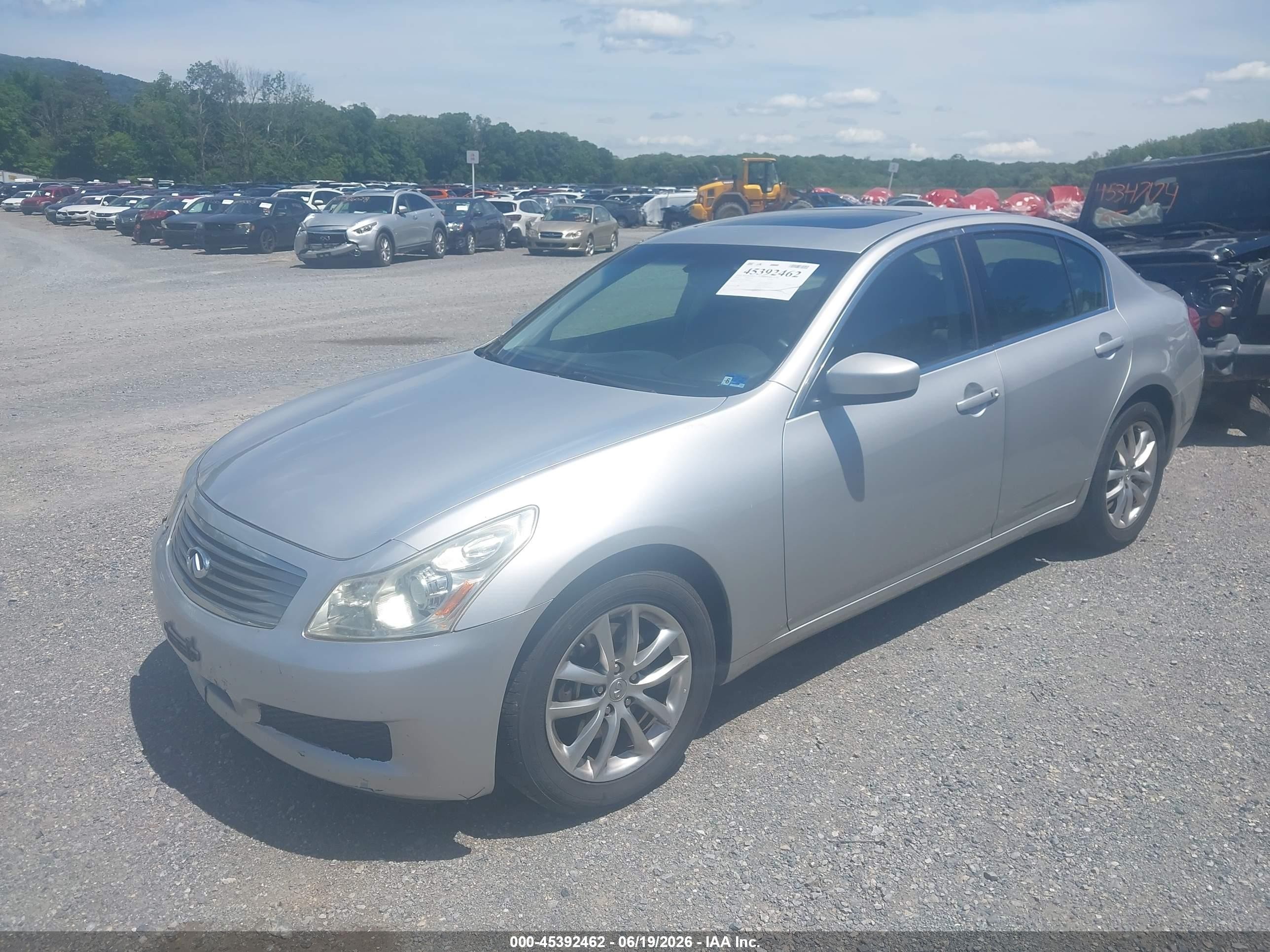 2009 Infiniti G37x   Серебряный vin: JNKCV61F79M360763