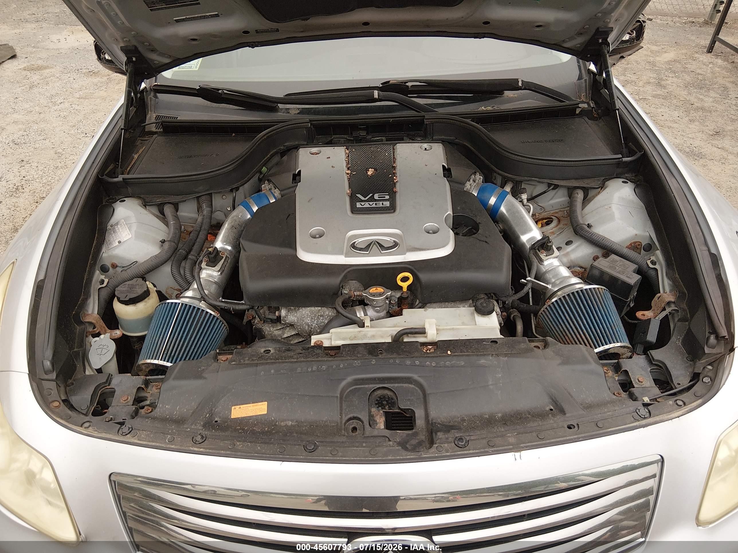 2009 Infiniti G37x   Серебряный vin: JNKCV61F79M364876