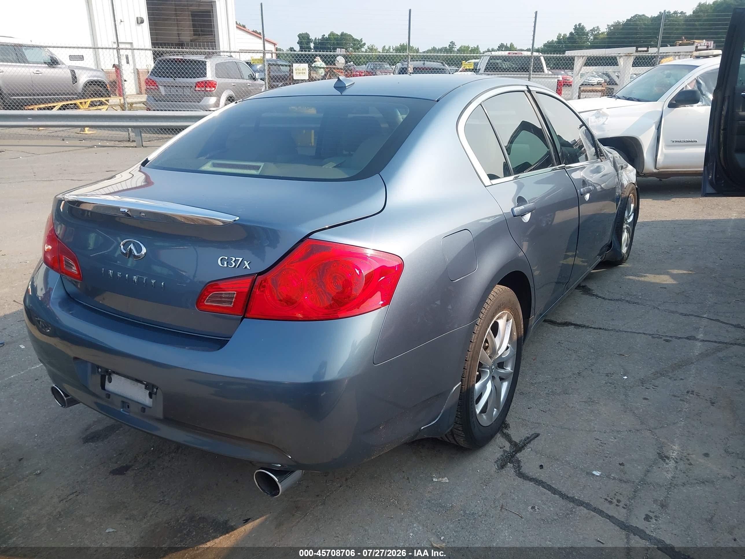 2009 Infiniti G37x   Синий vin: JNKCV61F89M360982