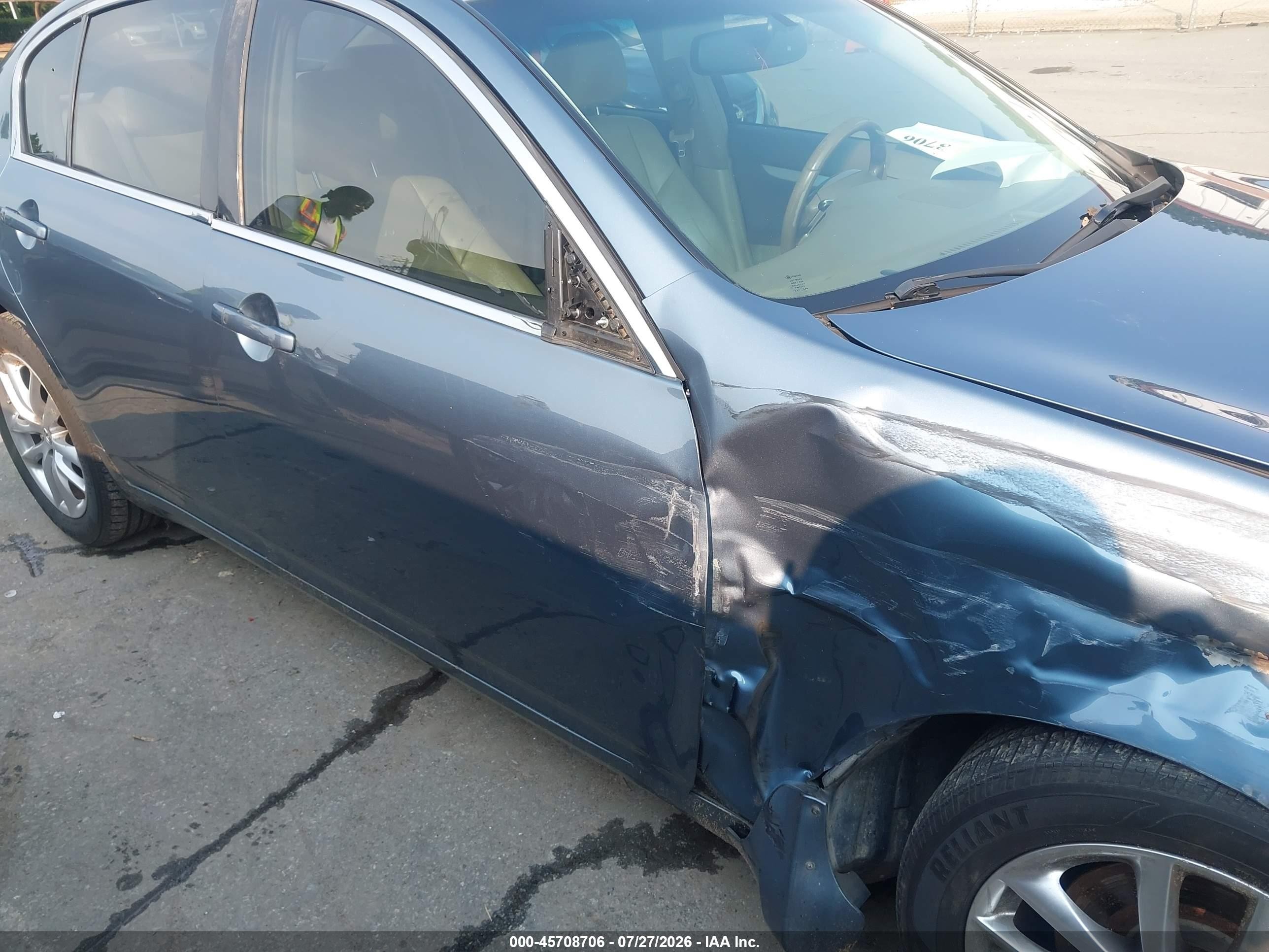 2009 Infiniti G37x   Синий vin: JNKCV61F89M360982