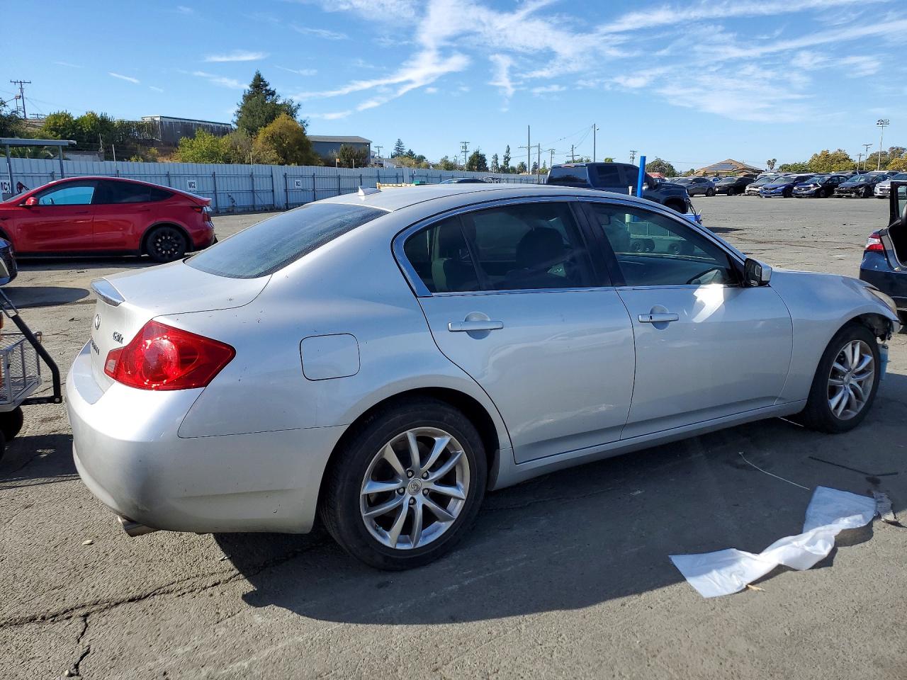 2009 Infiniti G37 Sedan X Silver vin: JNKCV61F99M050856