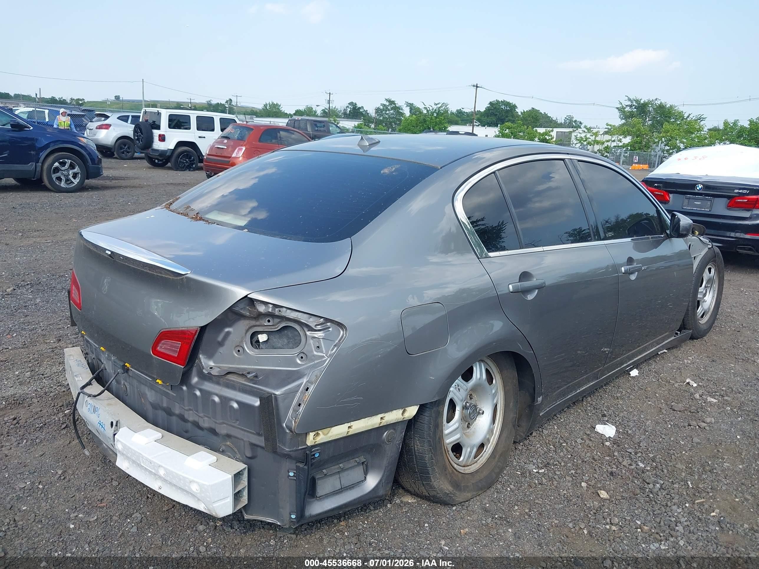 2009 Infiniti G37x Gray vin: JNKCV61F99M051876