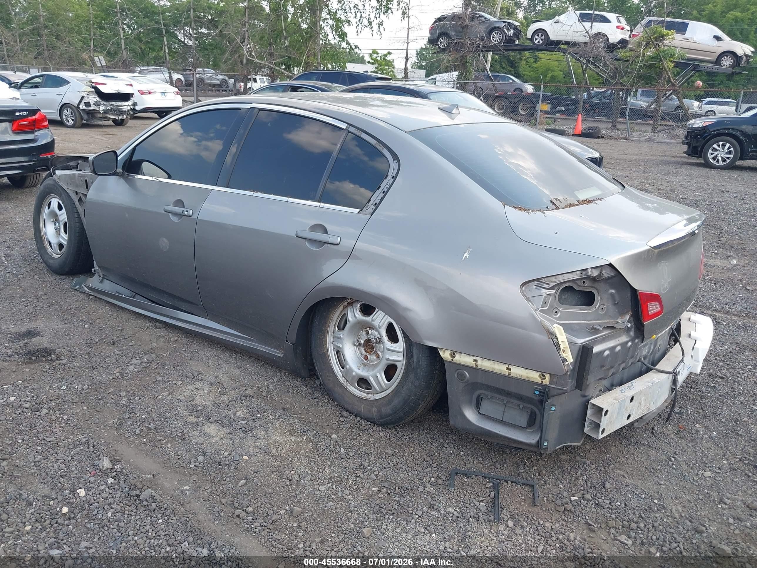 2009 Infiniti G37x Gray vin: JNKCV61F99M051876