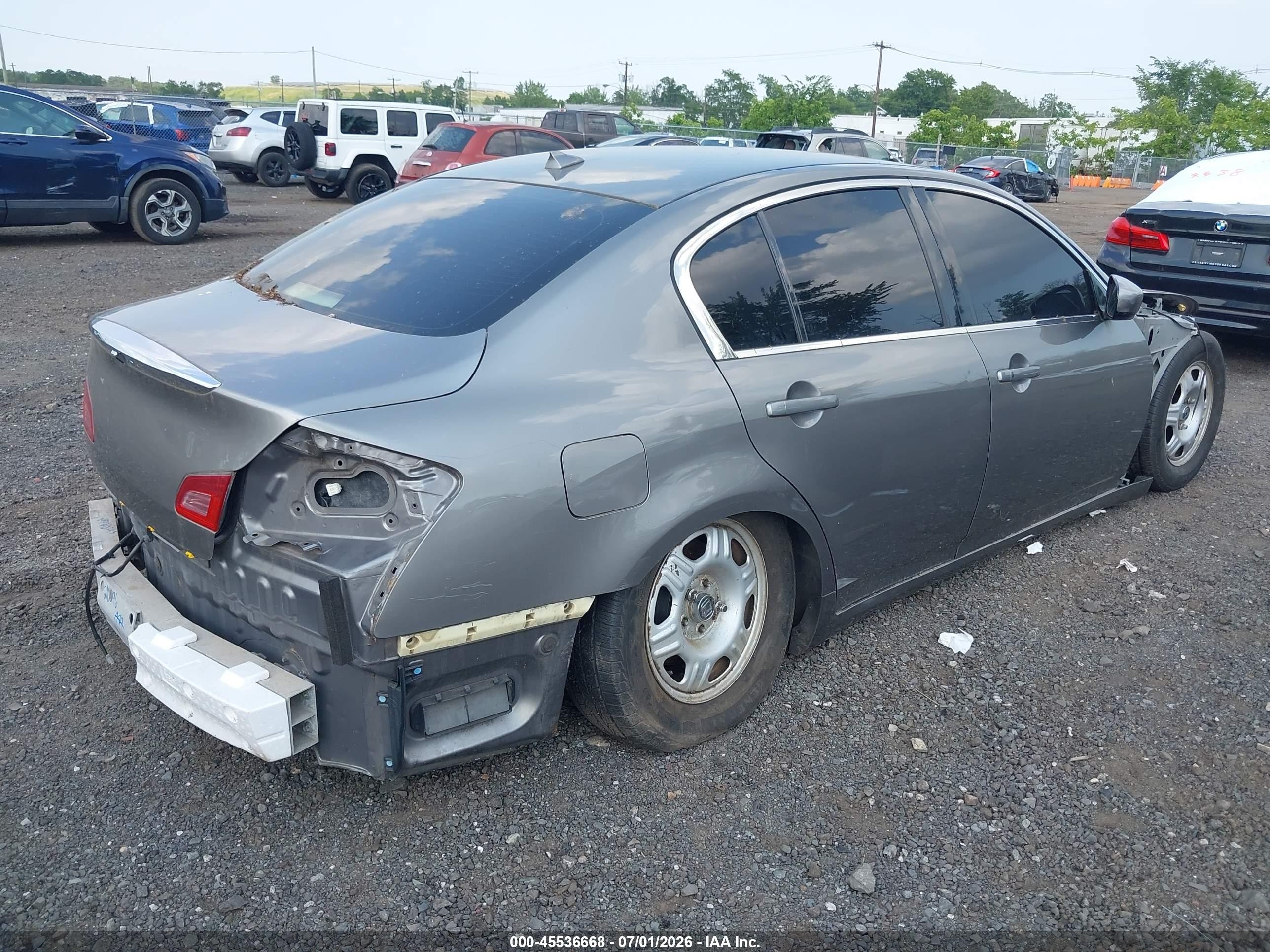 2009 Infiniti G37x Gray vin: JNKCV61F99M051876