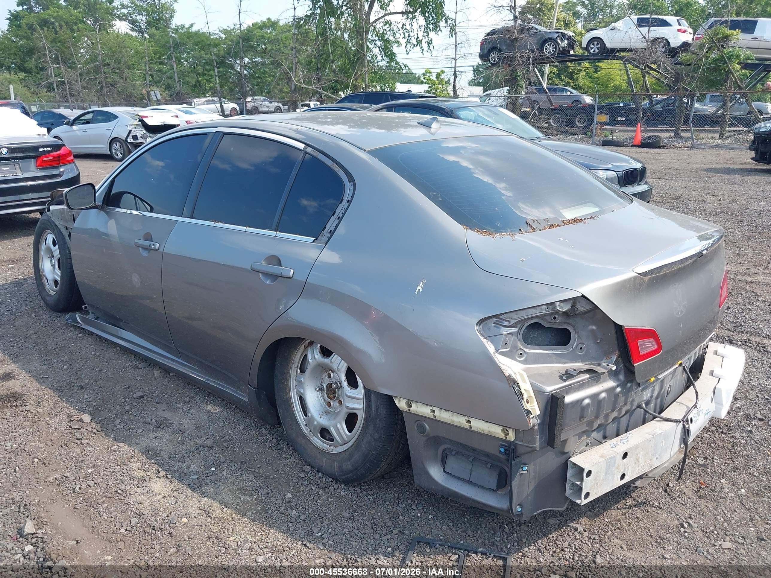 2009 Infiniti G37x Gray vin: JNKCV61F99M051876