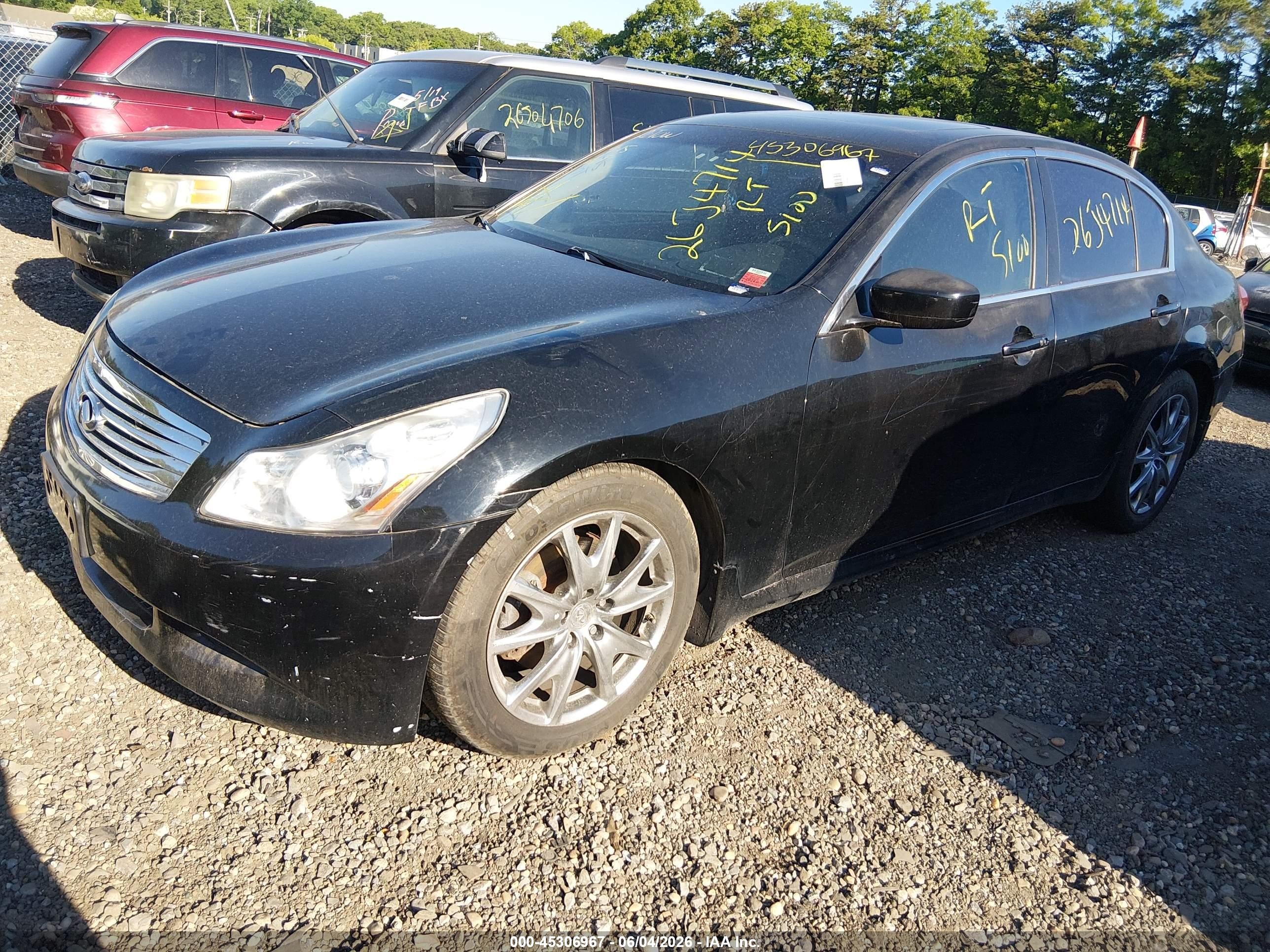 2009 Infiniti G37x   Black vin: JNKCV61F99M355824
