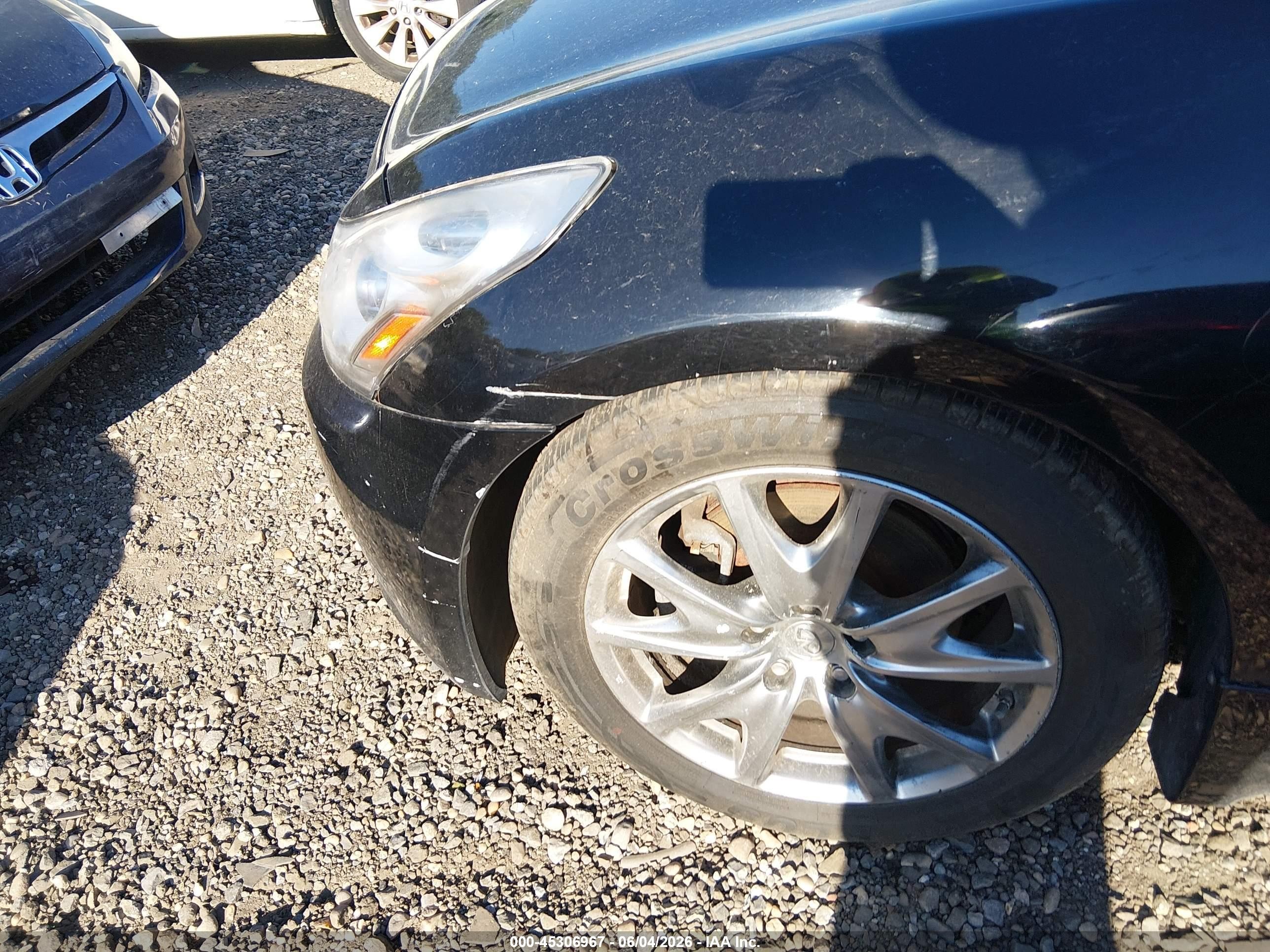 2009 Infiniti G37x   Black vin: JNKCV61F99M355824