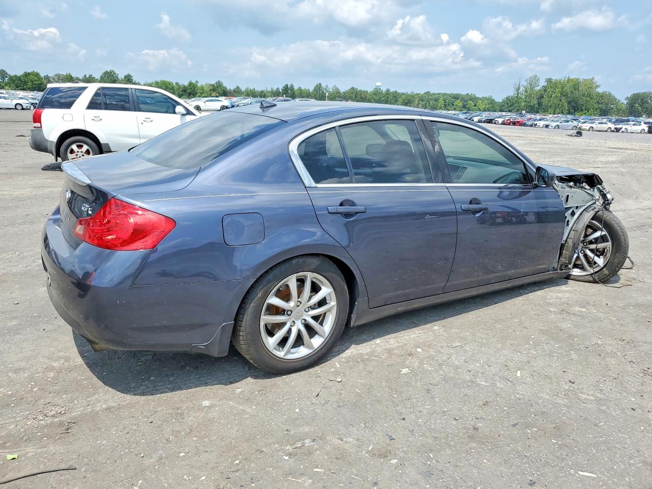 2009 Infiniti G37 Sedan X Blue vin: JNKCV61F99M360022