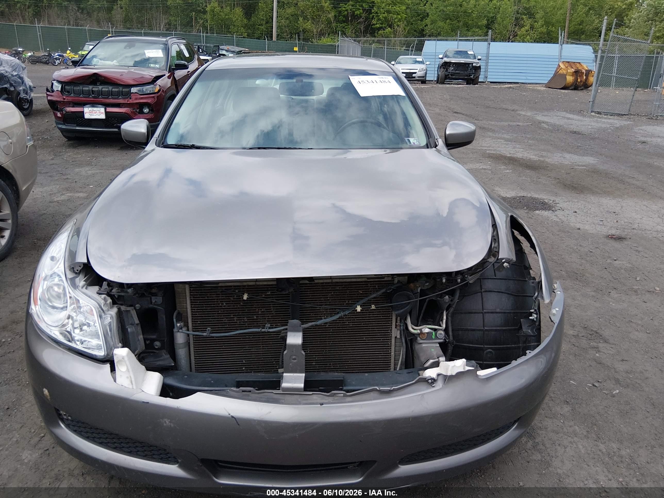 2009 Infiniti G37x   Silver vin: JNKCV61F99M361851