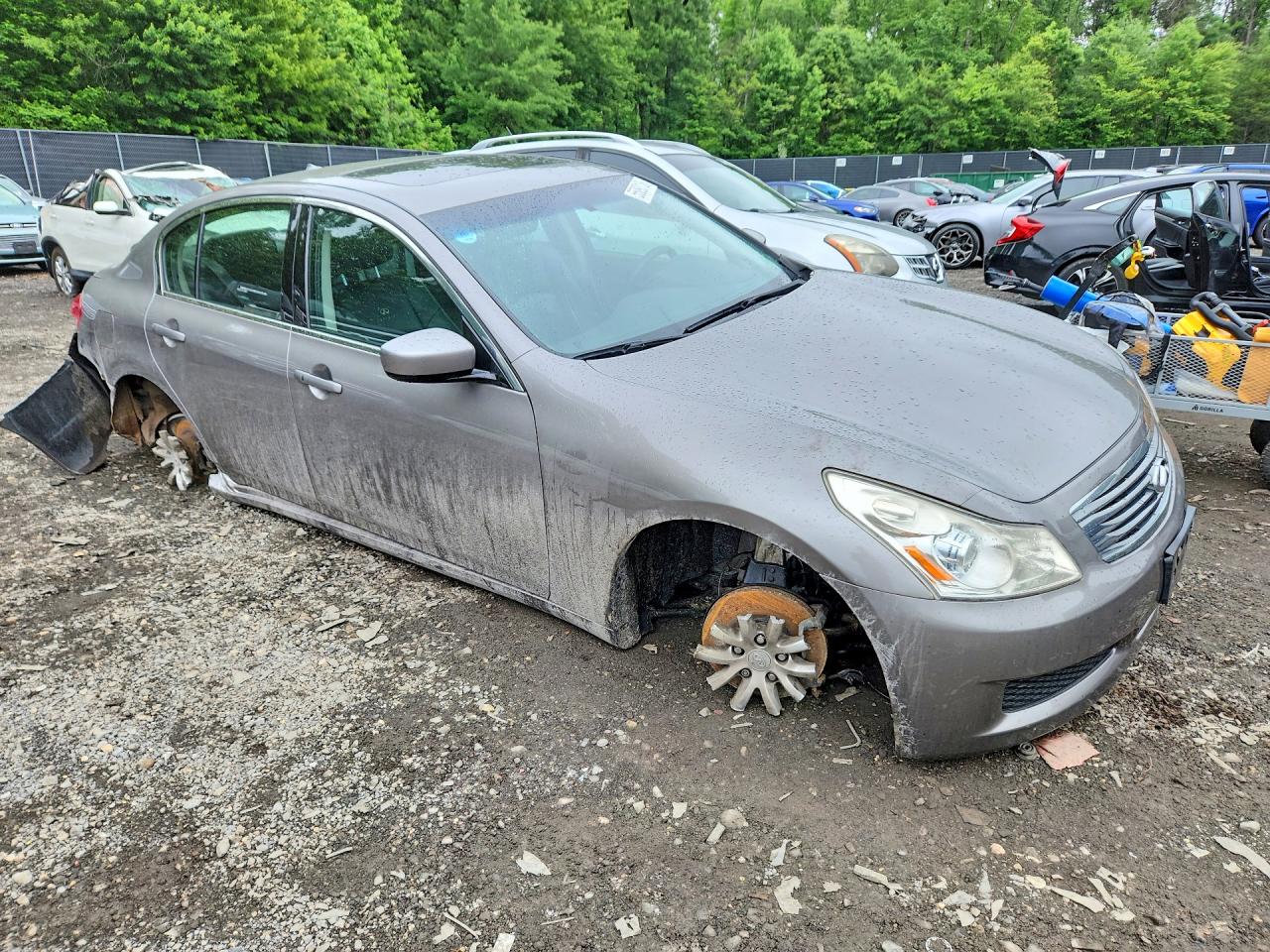 2009 Infiniti G37 Sedan X Gray vin: JNKCV61F99M363129
