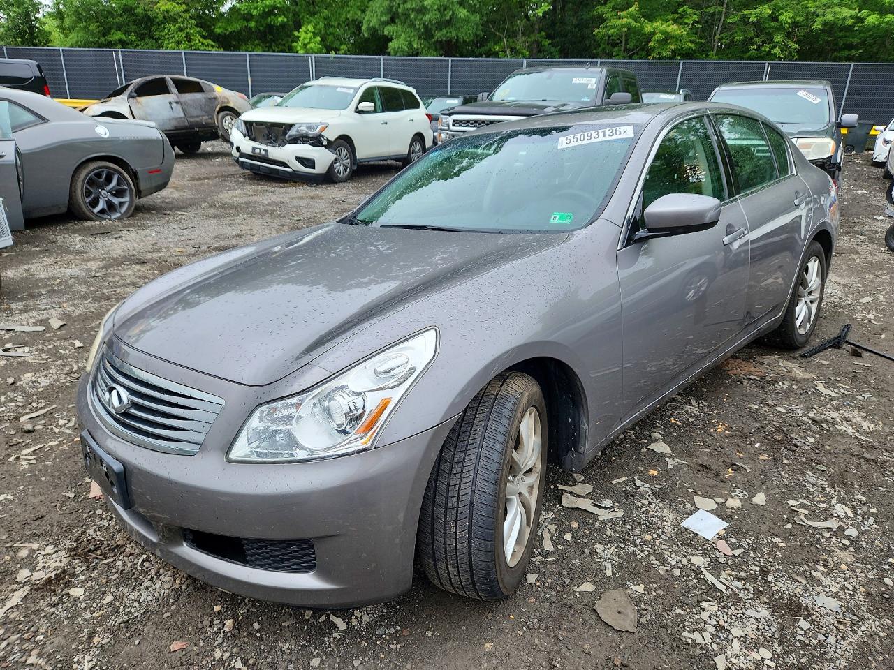 2009 Infiniti G37 Sedan X Gray vin: JNKCV61F99M363129