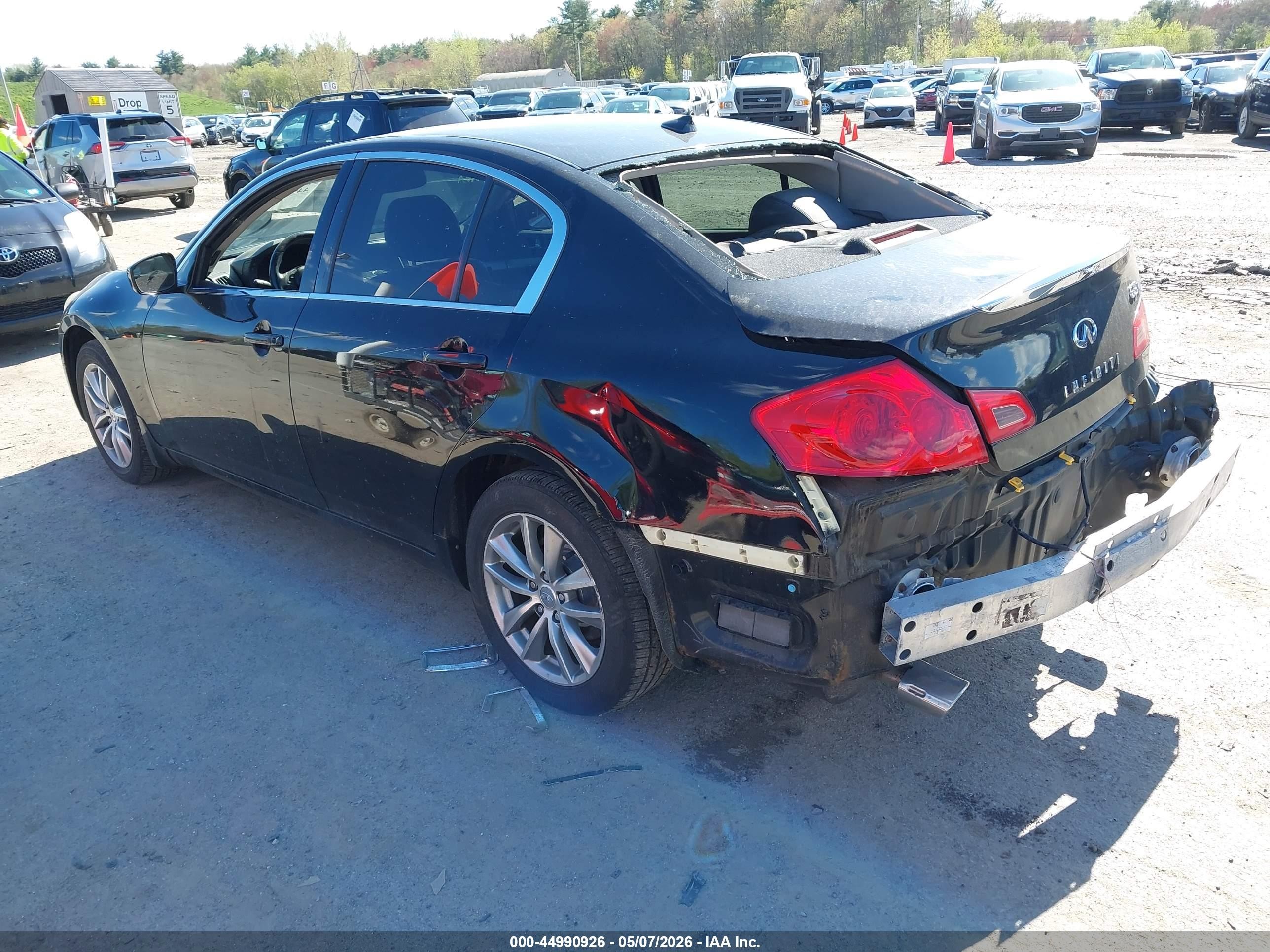 2009 Infiniti G37x   Black vin: JNKCV61F99M363342