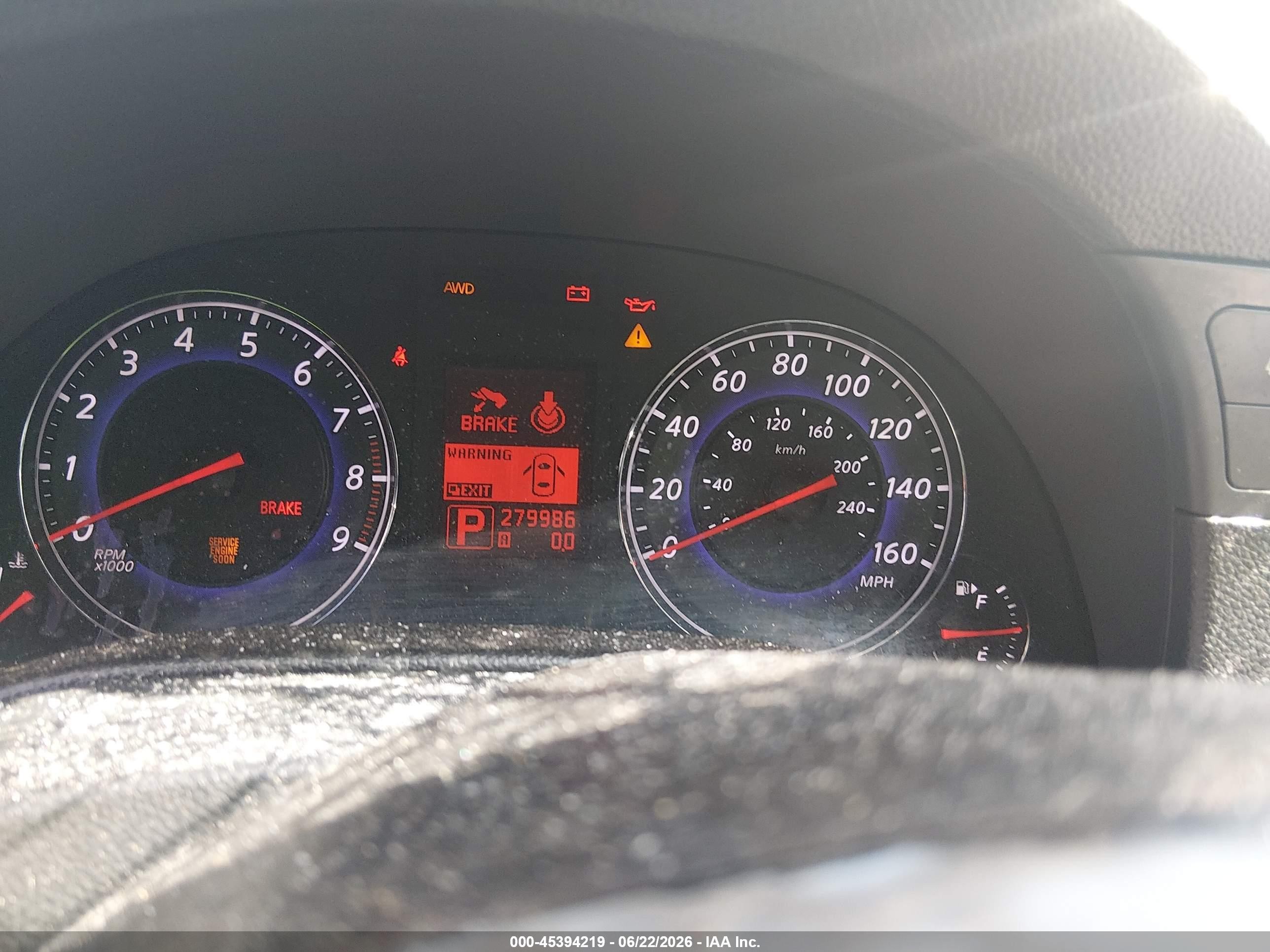 2009 Infiniti G37x   Gray vin: JNKCV61F99M364751