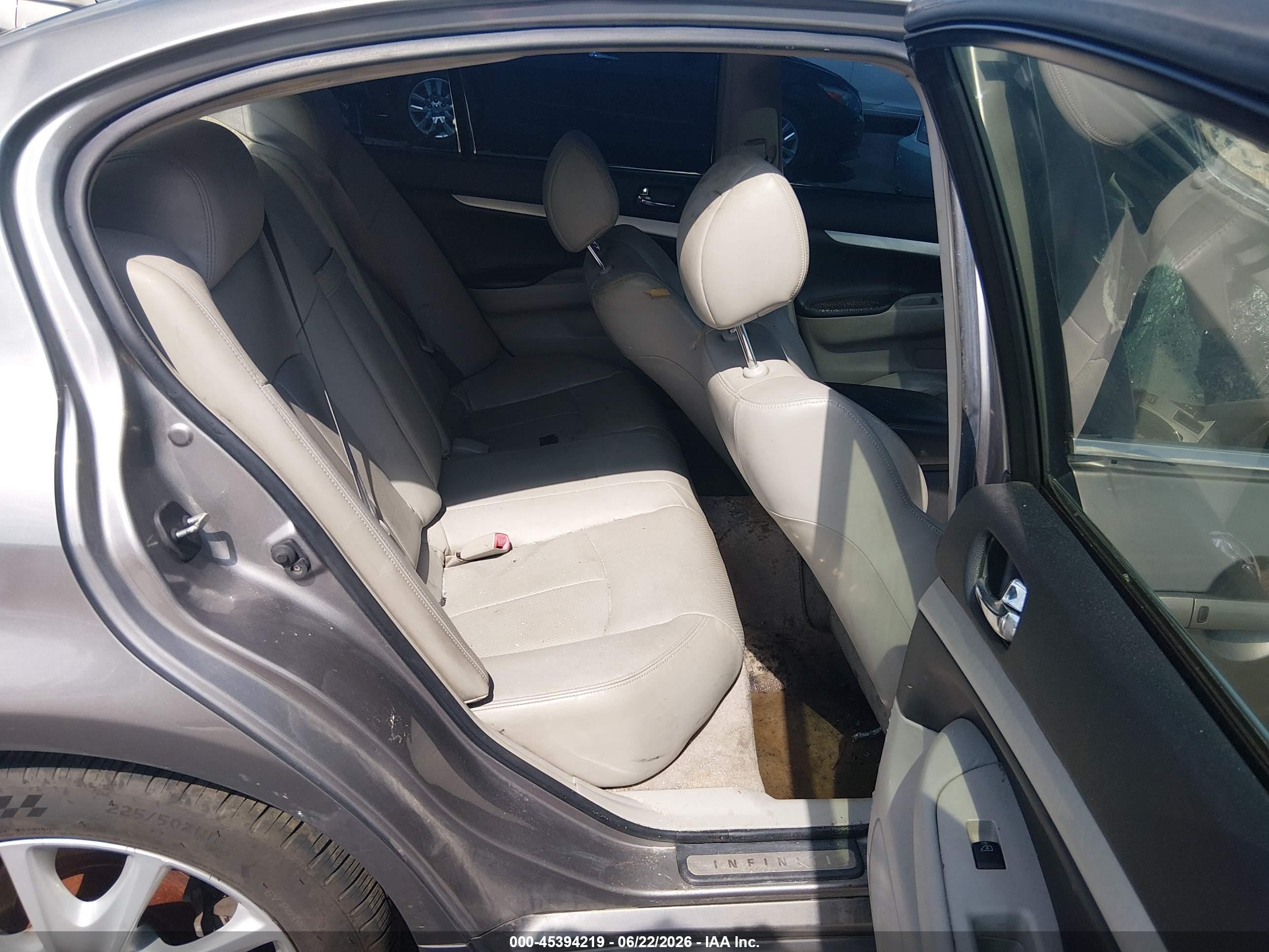 2009 Infiniti G37x   Gray vin: JNKCV61F99M364751