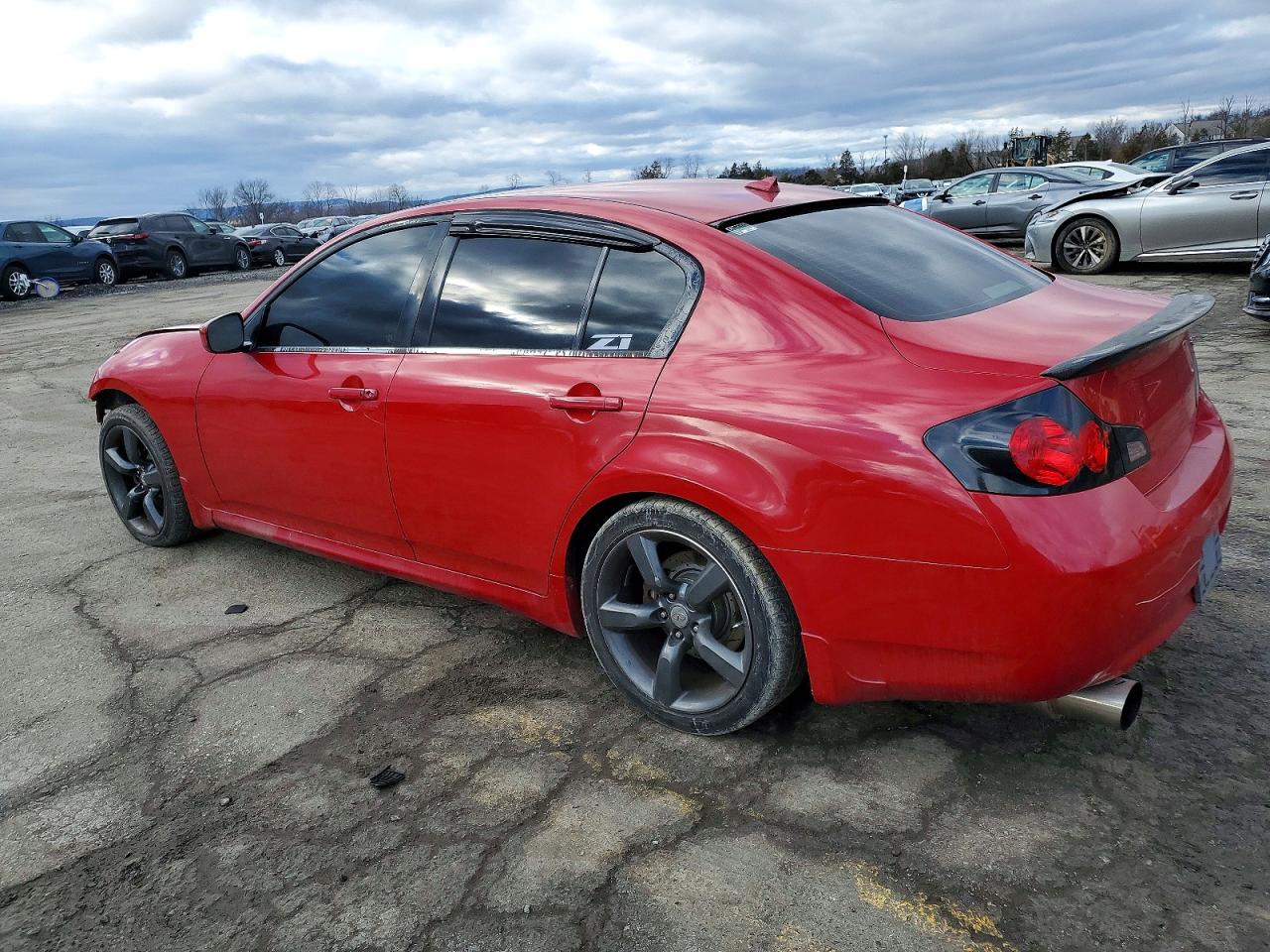 2009 Infiniti G37 Sedan X Red vin: JNKCV61FX9M351376