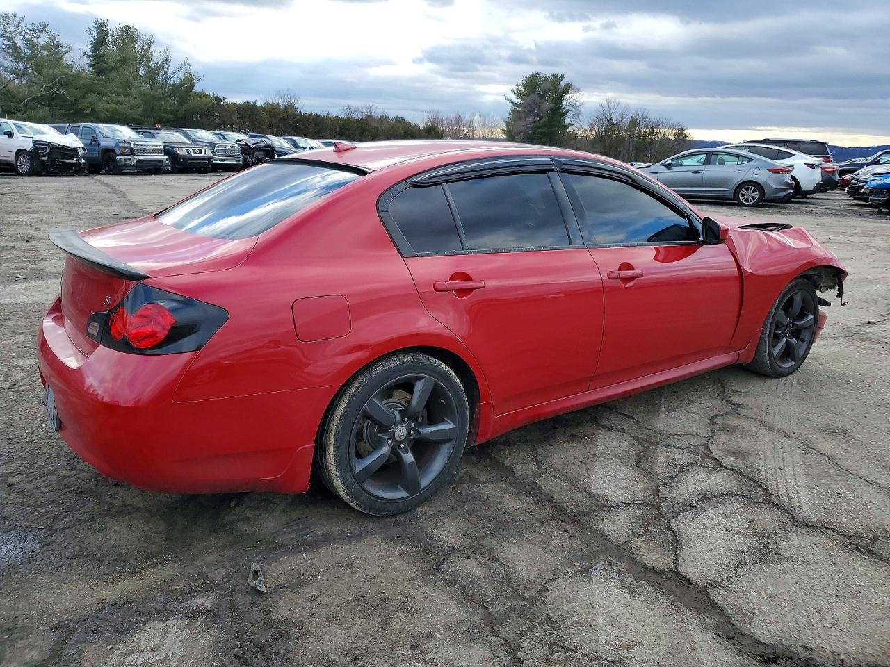 2009 Infiniti G37 Sedan X Red vin: JNKCV61FX9M351376