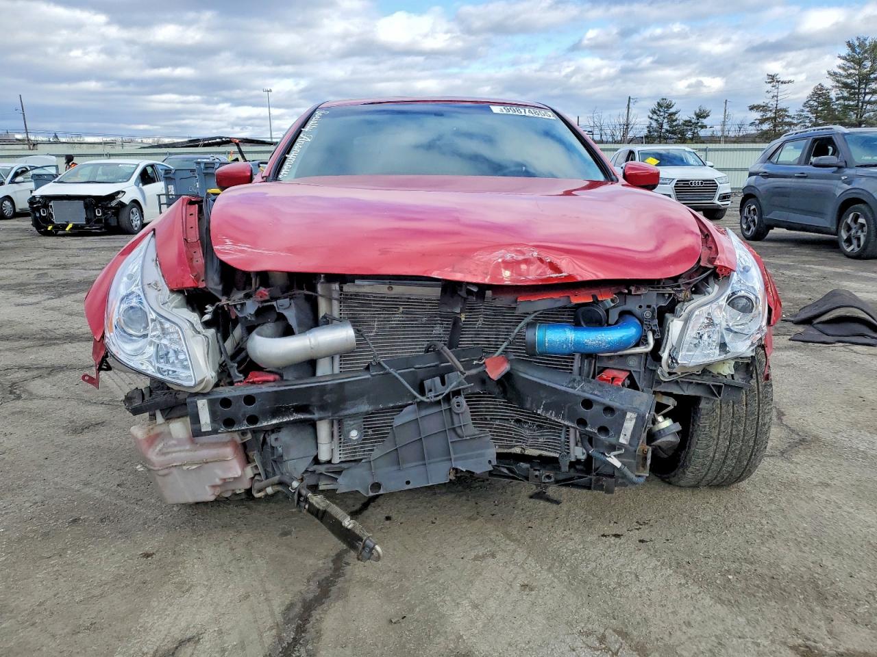 2009 Infiniti G37 Sedan X Red vin: JNKCV61FX9M351376
