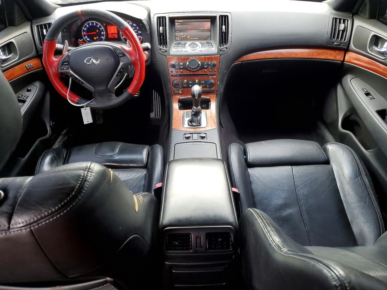 2009 Infiniti G37 Sedan X Red vin: JNKCV61FX9M351376