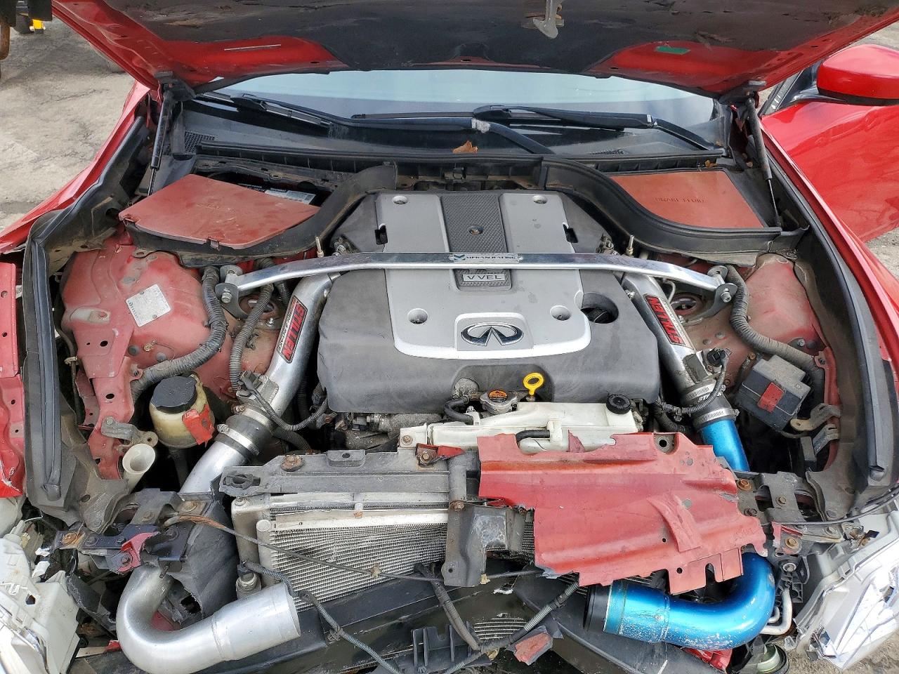 2009 Infiniti G37 Sedan X Red vin: JNKCV61FX9M351376