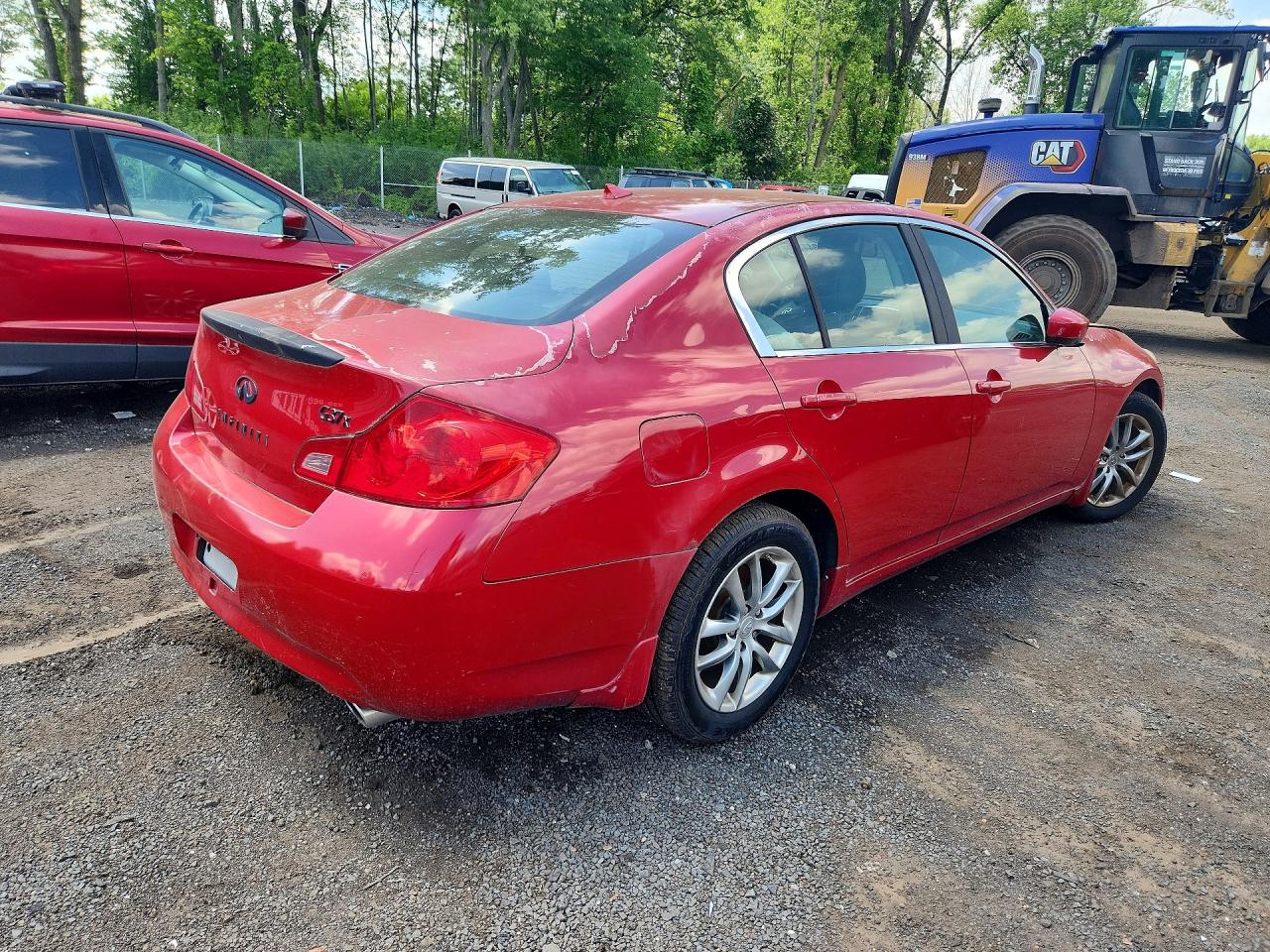 2009 Infiniti G37 Sedan X Red vin: JNKCV61FX9M352009