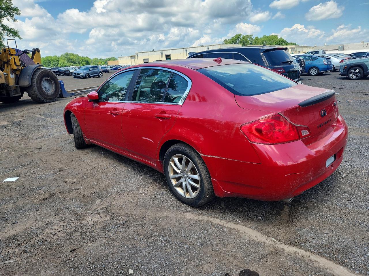 2009 Infiniti G37 Sedan X Red vin: JNKCV61FX9M352009