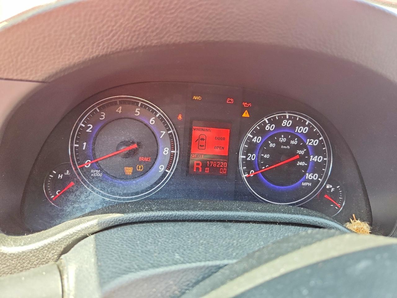 2009 Infiniti G37 Sedan X Red vin: JNKCV61FX9M352009