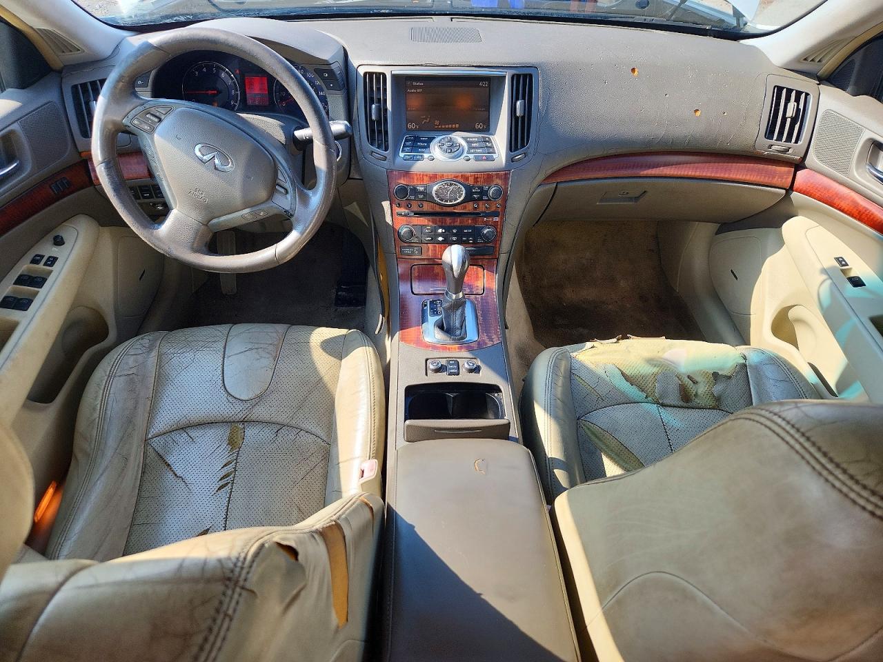 2009 Infiniti G37 Sedan X White vin: JNKCV61FX9M355380